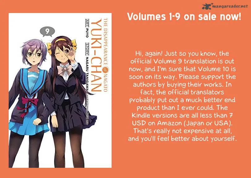 Nagato Yuki-chan no Shoushitsu Chapter 71 page 1