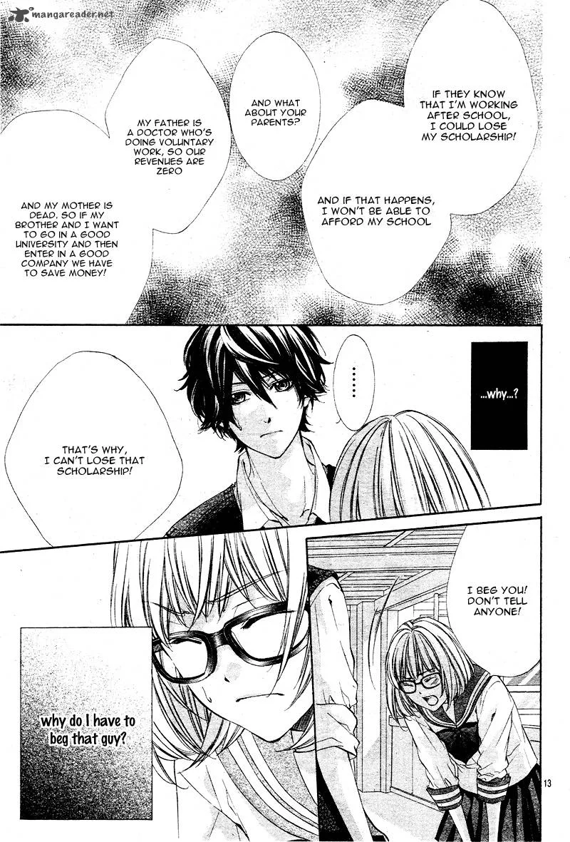 Naisho no Jikan Chapter 2 page 13