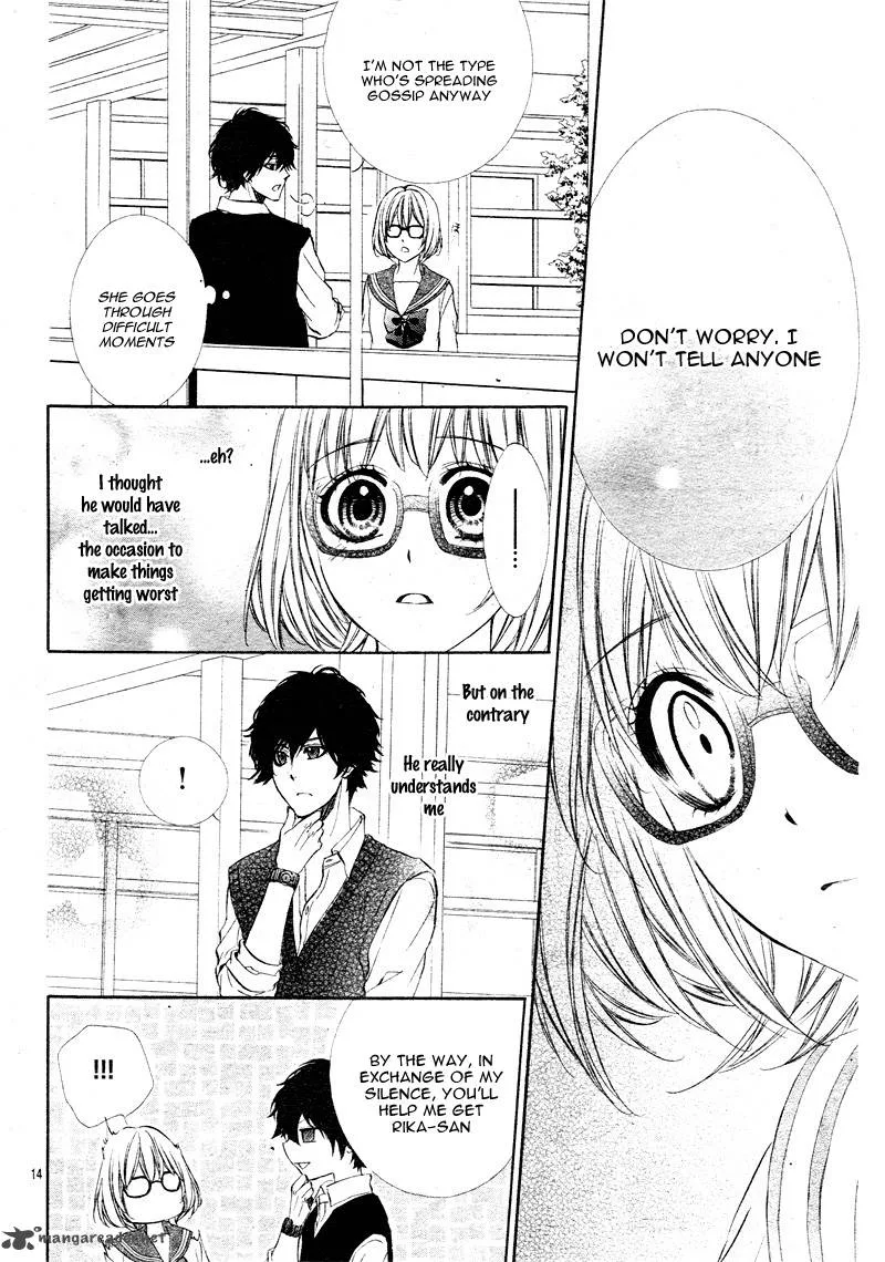 Naisho no Jikan Chapter 2 page 14