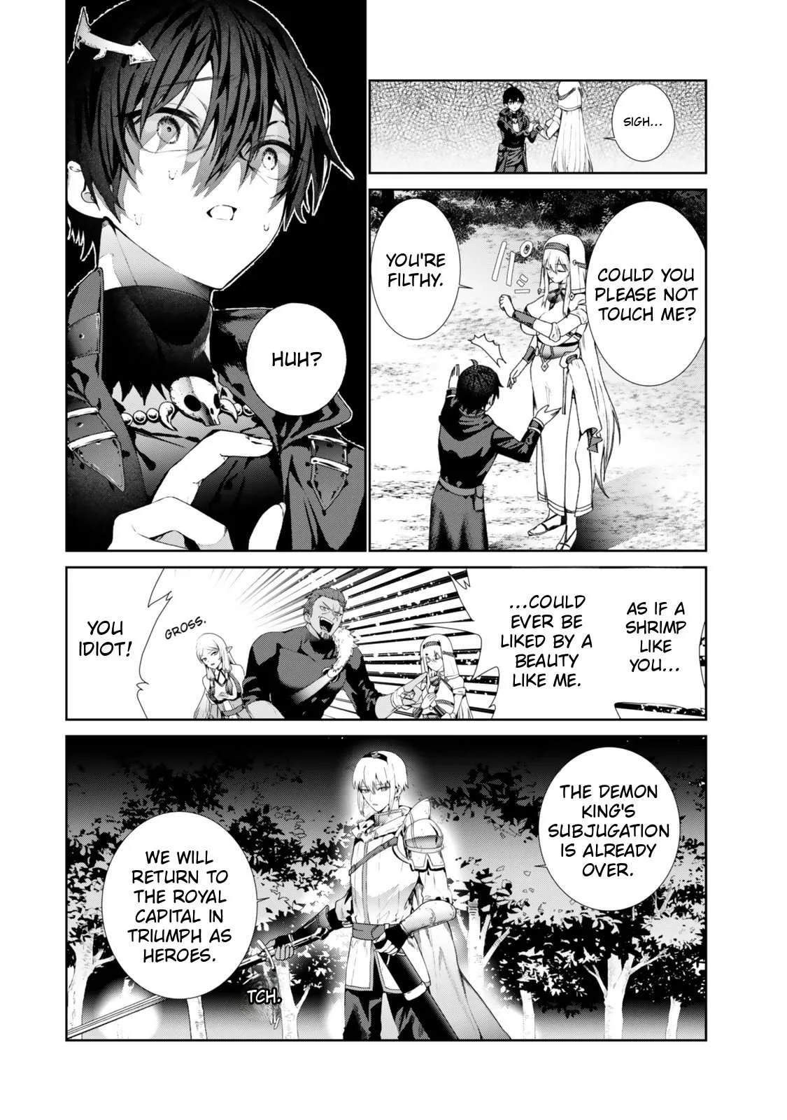 Nakama ni Uragirare Shokei Sareta Shireijutsushi, Undead-ka Shiteita Eiyuu 10000-nin o Sosei Shi Saikyou no Oukoku o Tsukuri Fukushuu o Kaishi Suru~An'ei no Gyokuza ni Eirei wa Tsudou~ Chapter 1 page 8
