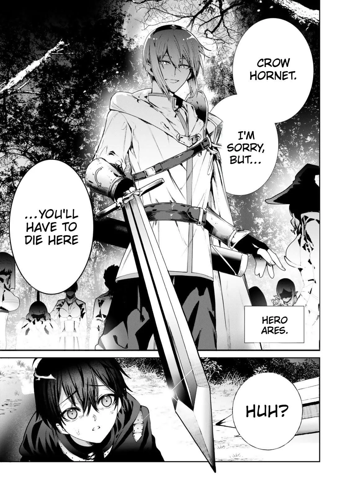 Nakama ni Uragirare Shokei Sareta Shireijutsushi, Undead-ka Shiteita Eiyuu 10000-nin o Sosei Shi Saikyou no Oukoku o Tsukuri Fukushuu o Kaishi Suru~An'ei no Gyokuza ni Eirei wa Tsudou~ Chapter 1 page 1