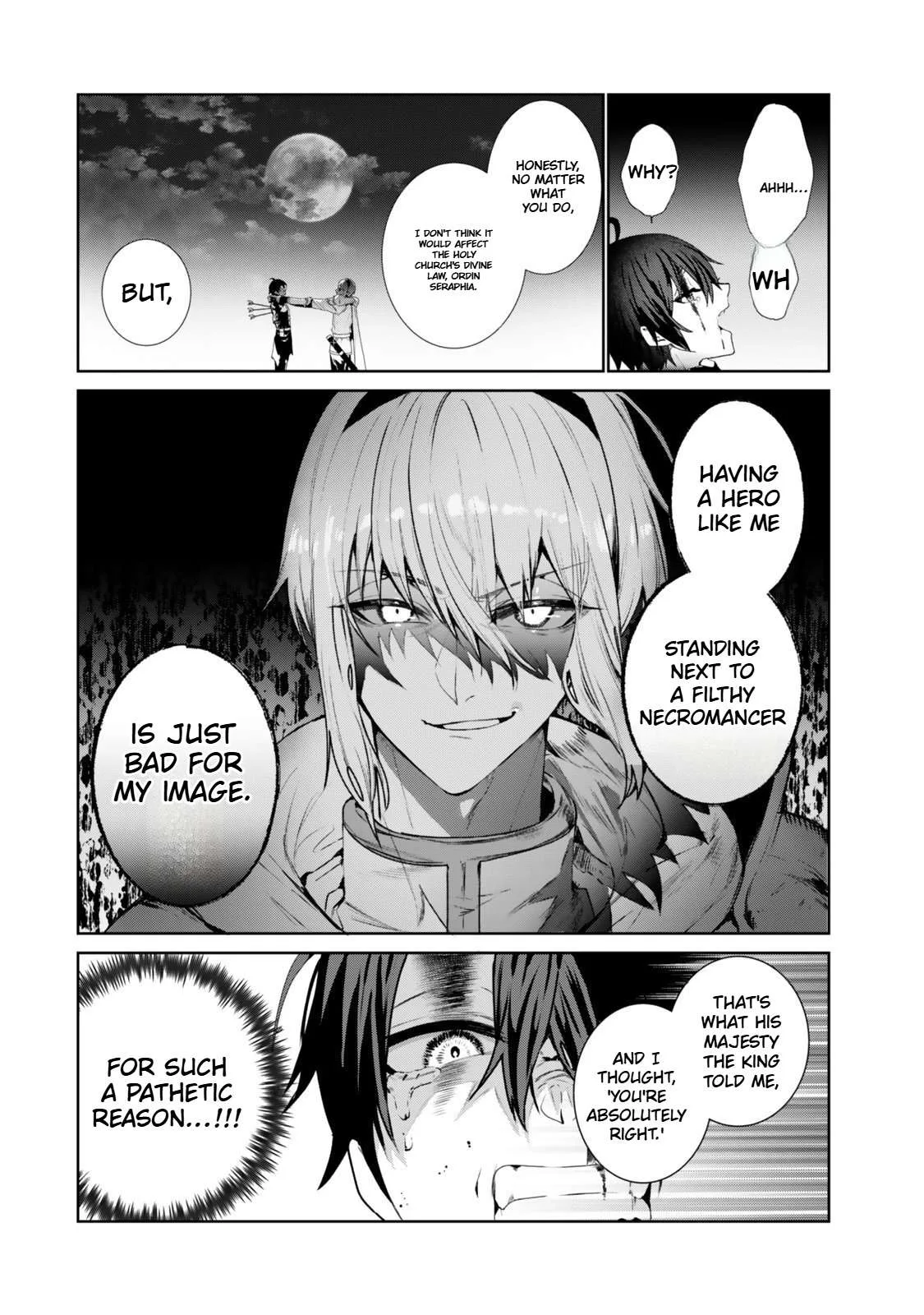 Nakama ni Uragirare Shokei Sareta Shireijutsushi, Undead-ka Shiteita Eiyuu 10000-nin o Sosei Shi Saikyou no Oukoku o Tsukuri Fukushuu o Kaishi Suru~An'ei no Gyokuza ni Eirei wa Tsudou~ Chapter 1 page 18