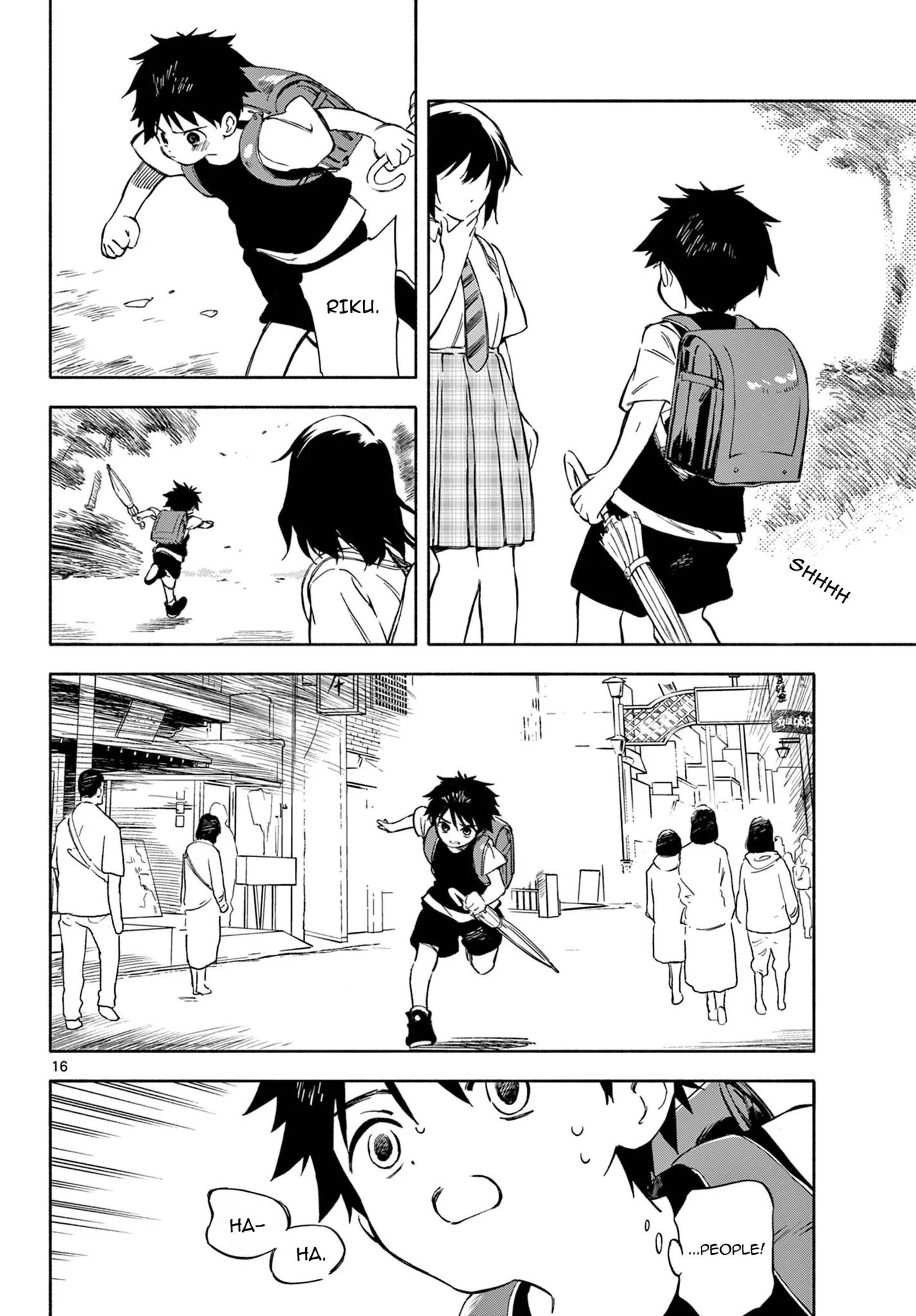 Nami no Shijima no Horizont Chapter 3 page 16