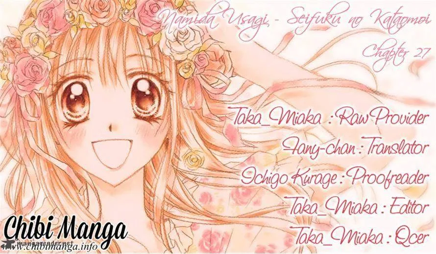 Namida Usagi - Seifuku no Kataomoi Chapter 27 page 32
