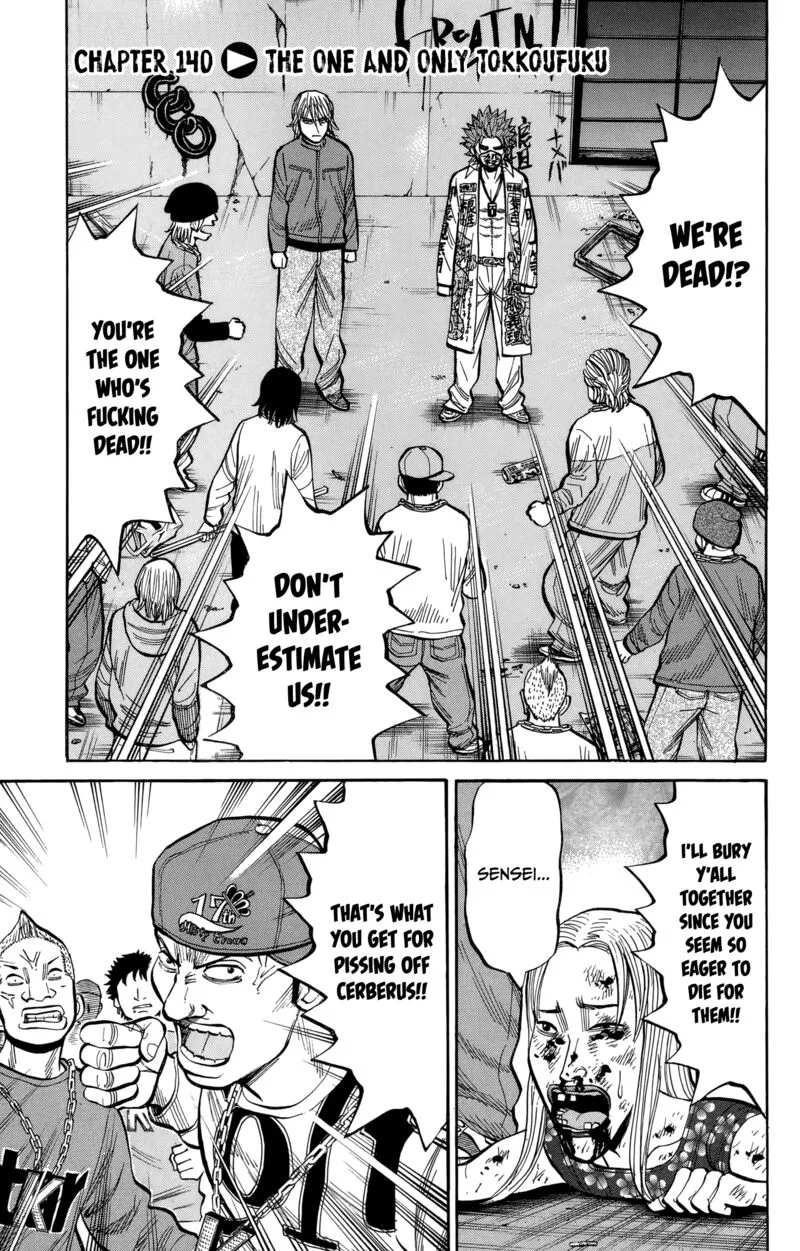 Nanba Mg5 Chapter 140 page 1