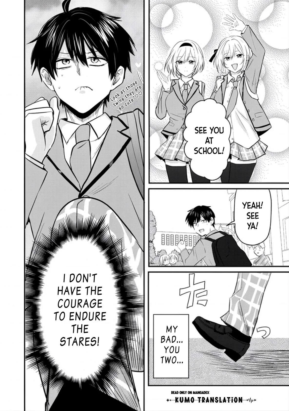 Nani No Torie Mo Nai Heibonna Ore Ga Bijin Futago Shimai Wo Inochigake De Tasuketa Kekka, Jitsuha Yan De Redatta Ni Nin Wo Ga Chi Horesaseteshimatta Ken Chapter 2 page 14