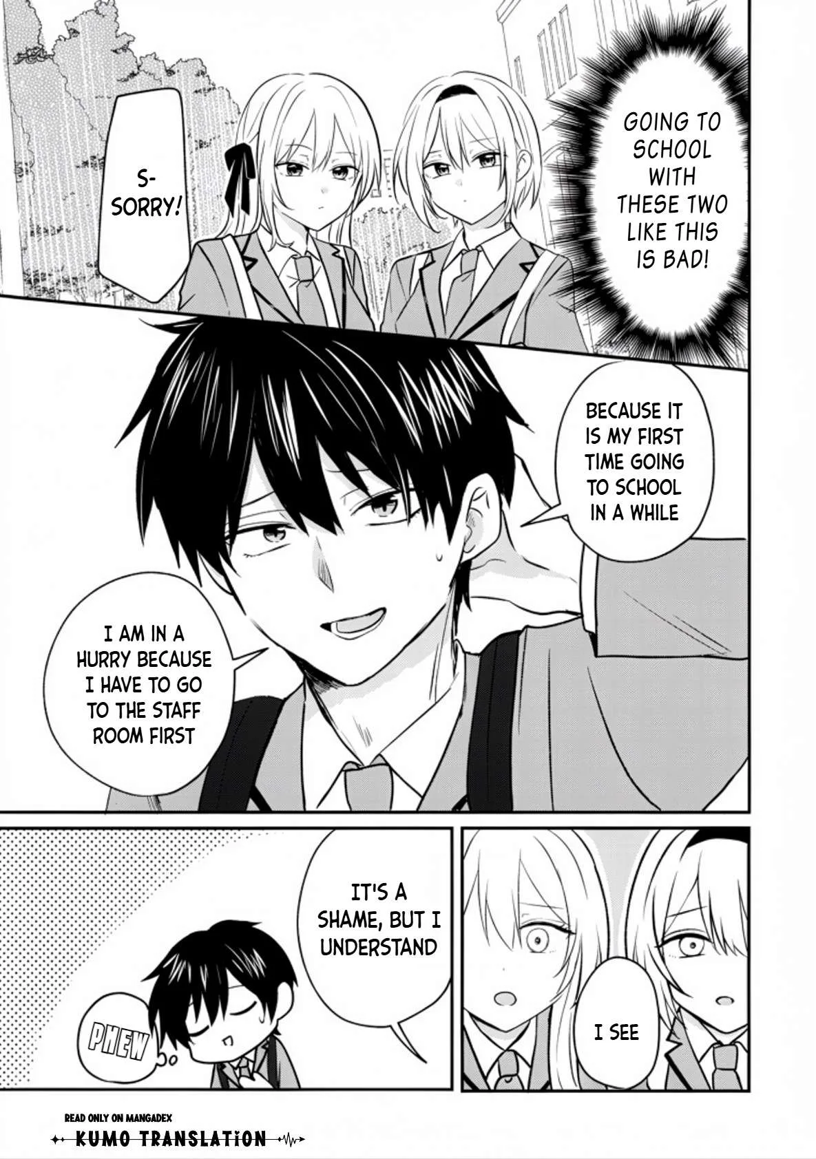 Nani No Torie Mo Nai Heibonna Ore Ga Bijin Futago Shimai Wo Inochigake De Tasuketa Kekka, Jitsuha Yan De Redatta Ni Nin Wo Ga Chi Horesaseteshimatta Ken Chapter 2 page 13