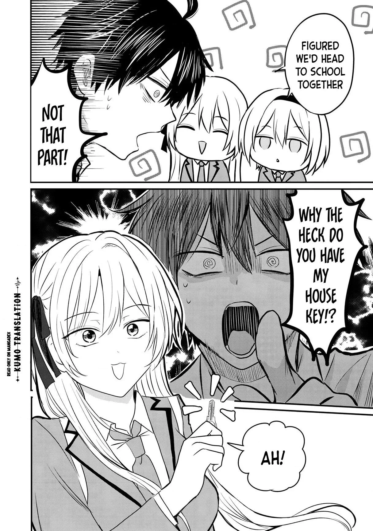 Nani No Torie Mo Nai Heibonna Ore Ga Bijin Futago Shimai Wo Inochigake De Tasuketa Kekka, Jitsuha Yan De Redatta Ni Nin Wo Ga Chi Horesaseteshimatta Ken Chapter 4.1 page 6