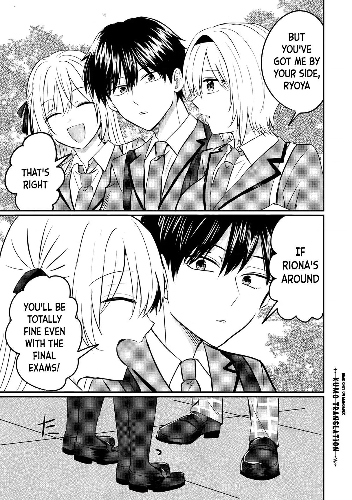 Nani No Torie Mo Nai Heibonna Ore Ga Bijin Futago Shimai Wo Inochigake De Tasuketa Kekka, Jitsuha Yan De Redatta Ni Nin Wo Ga Chi Horesaseteshimatta Ken Chapter 4.1 page 13