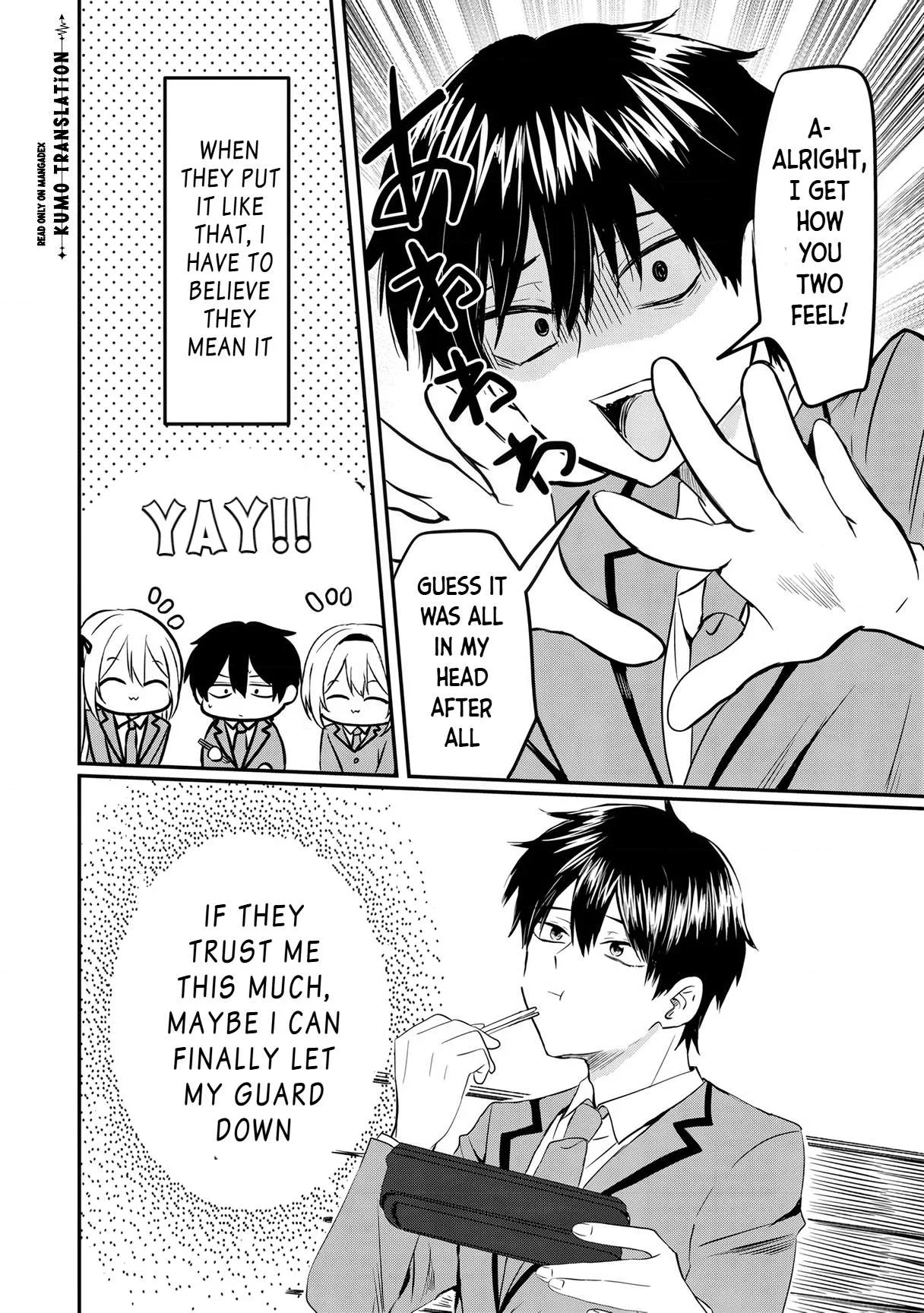 Nani No Torie Mo Nai Heibonna Ore Ga Bijin Futago Shimai Wo Inochigake De Tasuketa Kekka, Jitsuha Yan De Redatta Ni Nin Wo Ga Chi Horesaseteshimatta Ken Chapter 4.2 page 4