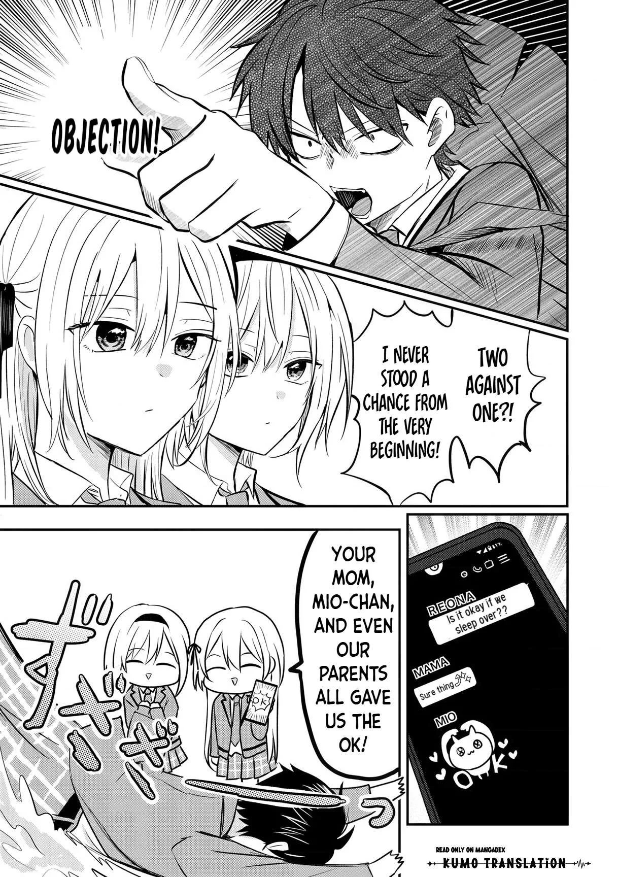 Nani No Torie Mo Nai Heibonna Ore Ga Bijin Futago Shimai Wo Inochigake De Tasuketa Kekka, Jitsuha Yan De Redatta Ni Nin Wo Ga Chi Horesaseteshimatta Ken Chapter 4.2 page 9