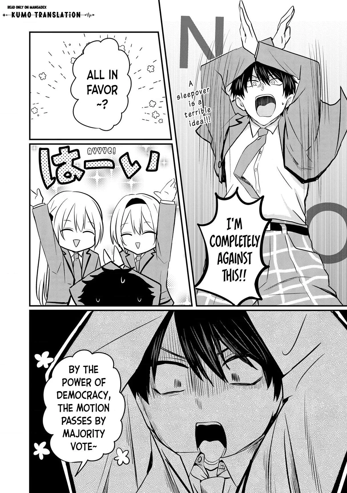 Nani No Torie Mo Nai Heibonna Ore Ga Bijin Futago Shimai Wo Inochigake De Tasuketa Kekka, Jitsuha Yan De Redatta Ni Nin Wo Ga Chi Horesaseteshimatta Ken Chapter 4.2 page 8