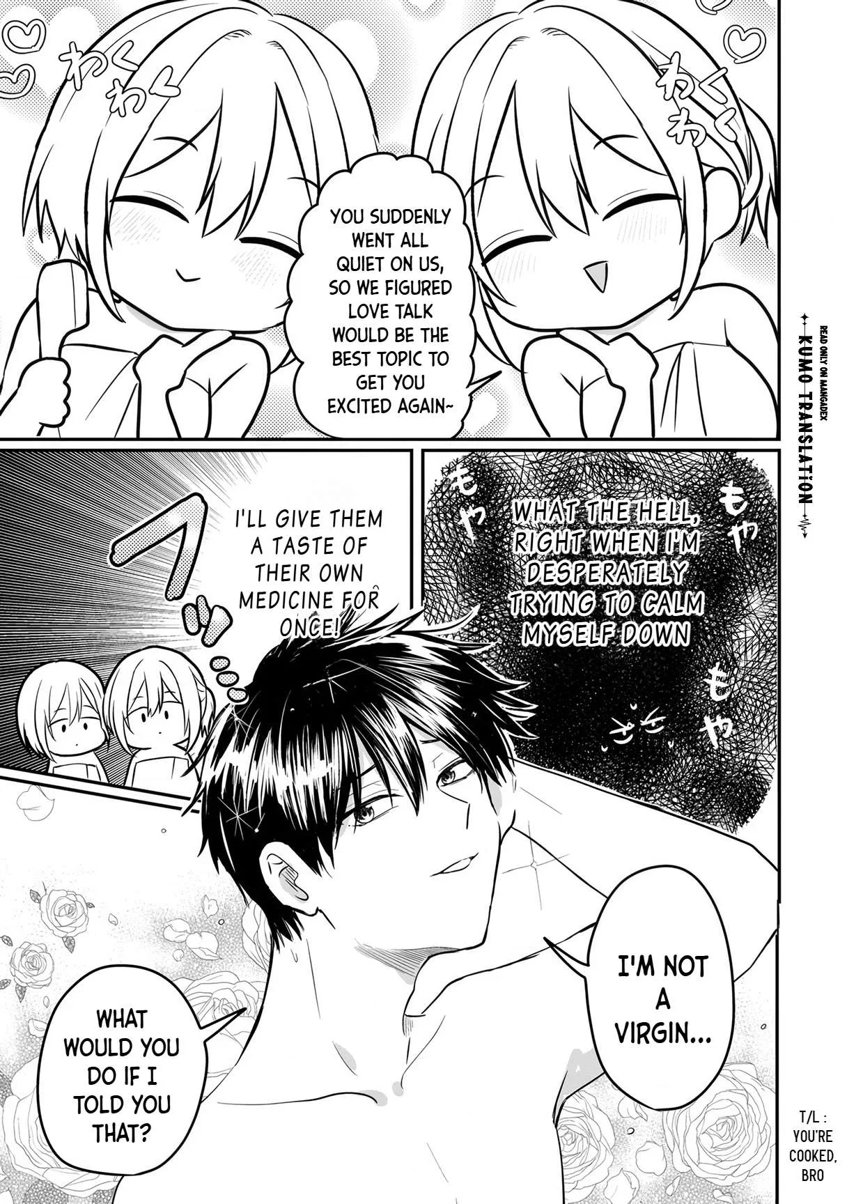 Nani No Torie Mo Nai Heibonna Ore Ga Bijin Futago Shimai Wo Inochigake De Tasuketa Kekka, Jitsuha Yan De Redatta Ni Nin Wo Ga Chi Horesaseteshimatta Ken Chapter 5.1 page 15