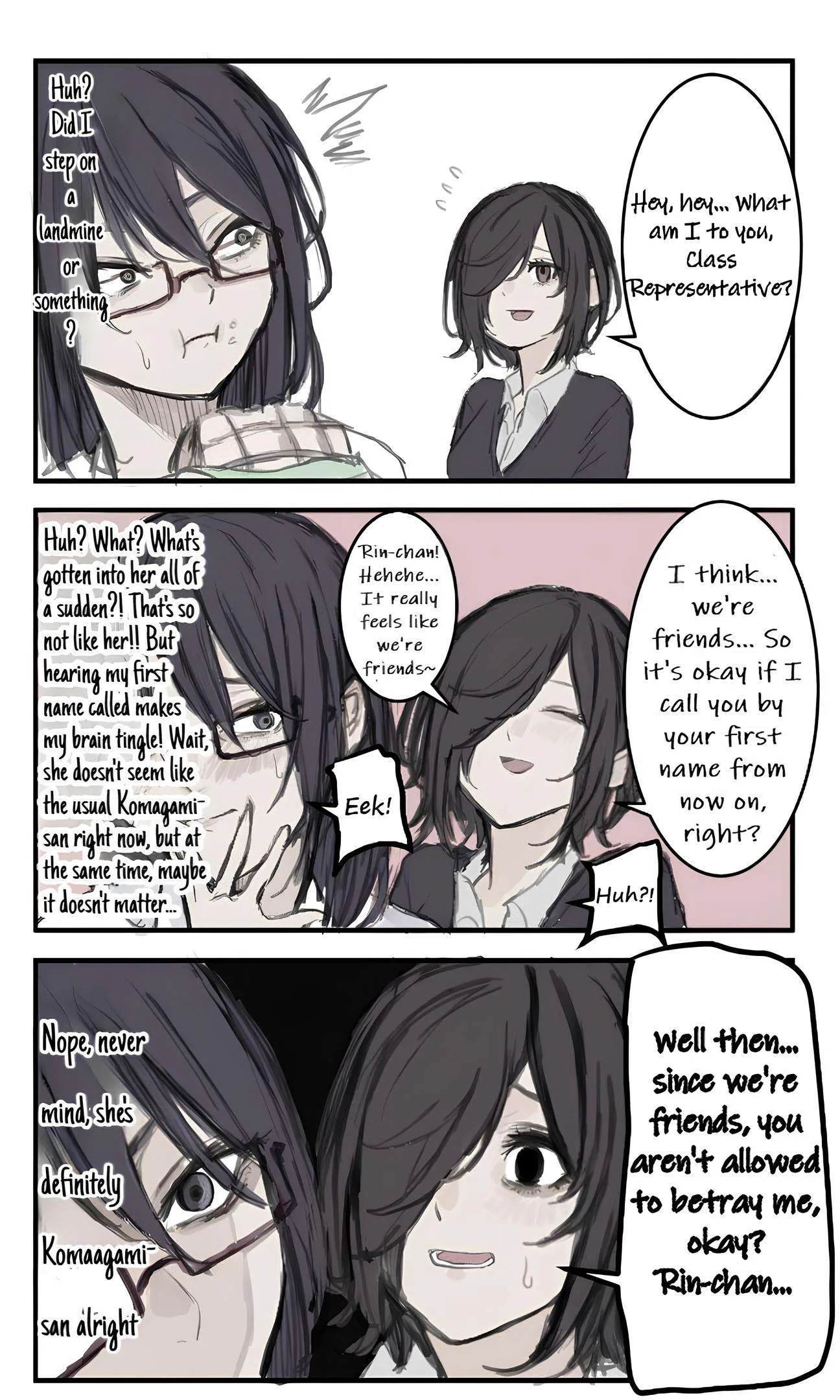 Nanka Kawatteshimatta Osananajimi Chapter 54 page 1