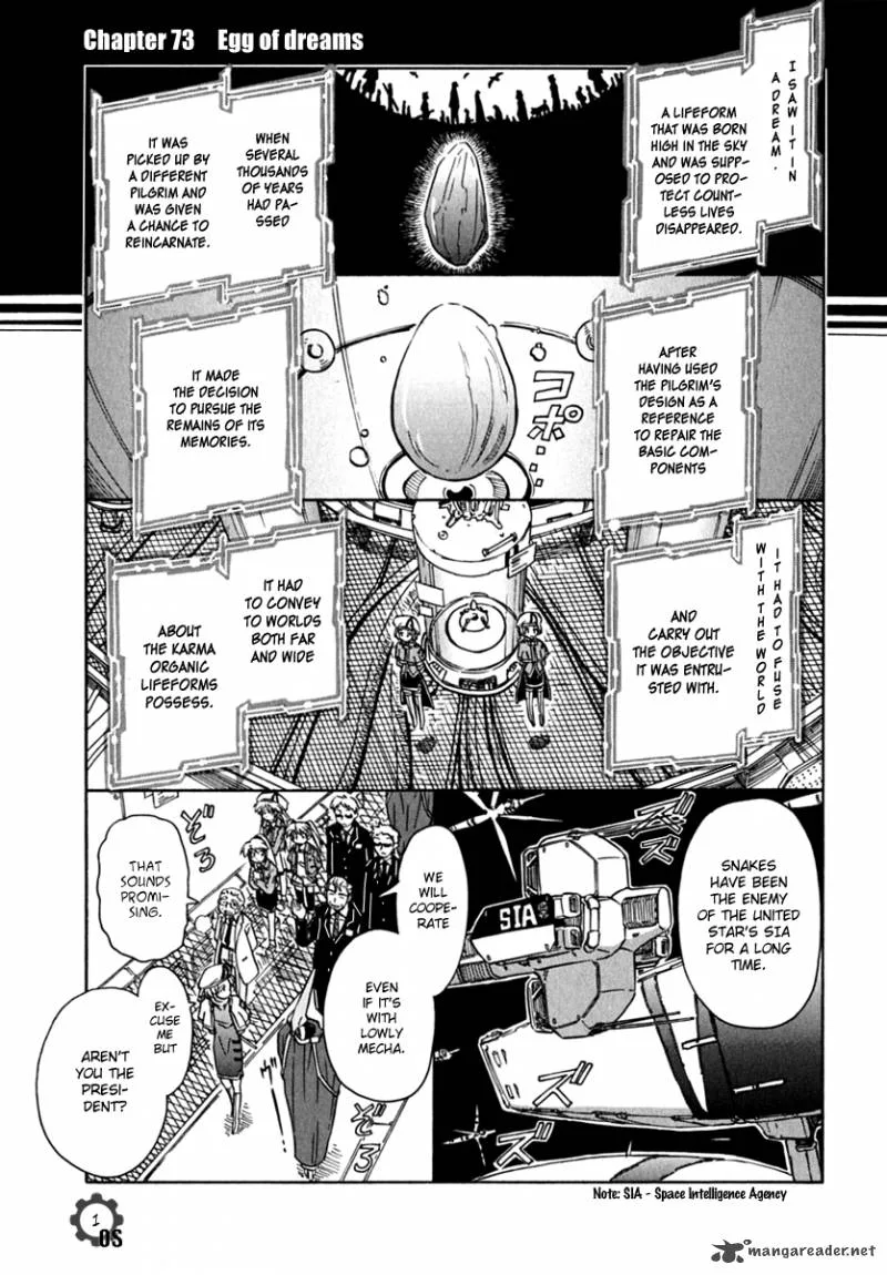 Narue no Sekai Chapter 73 page 1