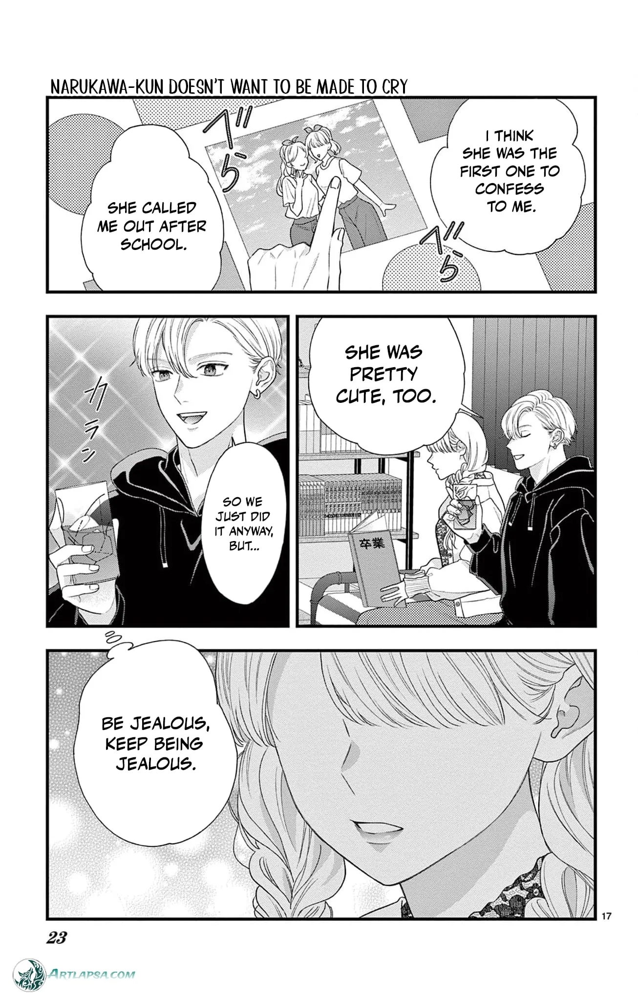 Narukawa-kun Doesn't Want to Be Made to Cry. Chapter 11 page 23