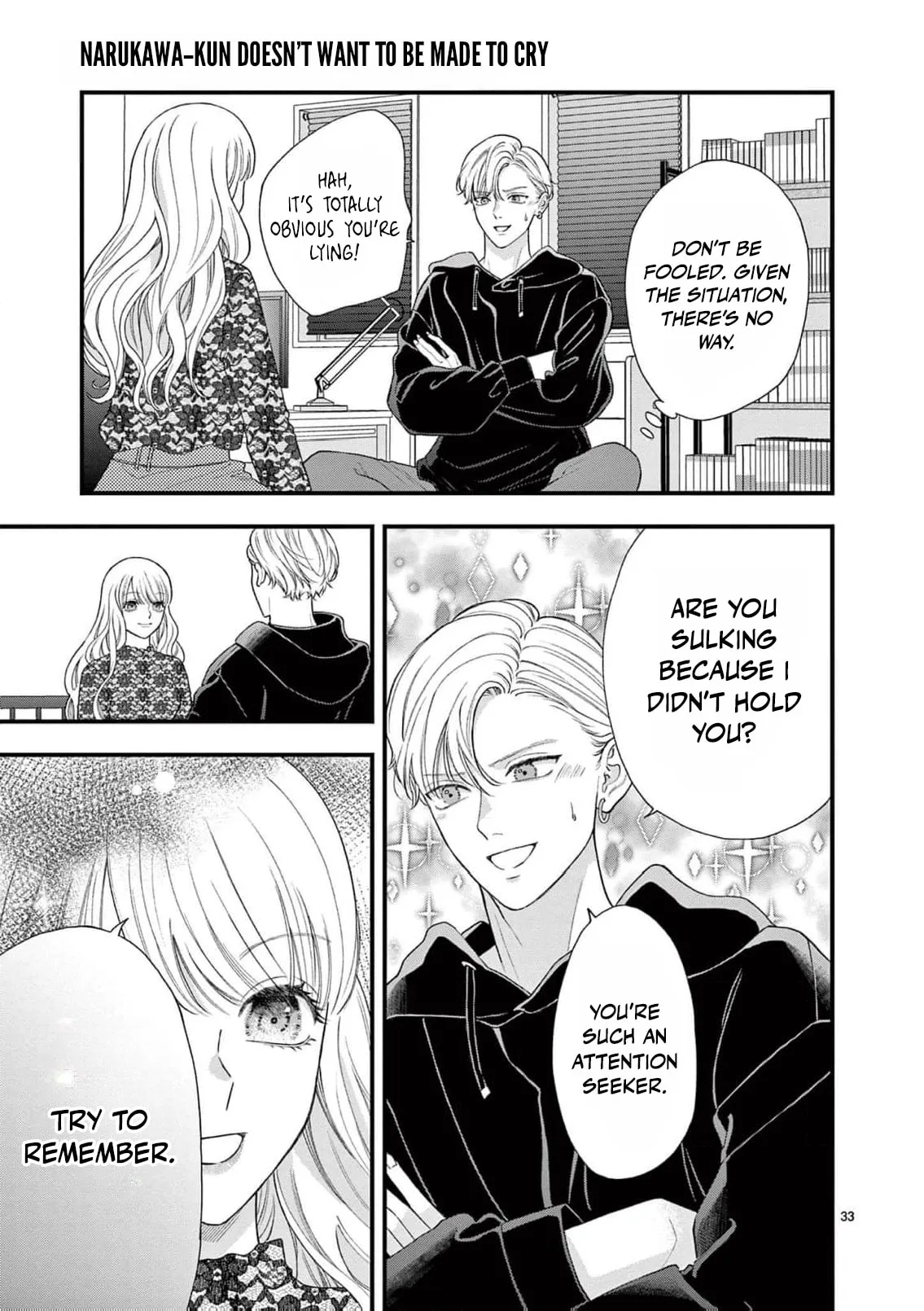 Narukawa-kun Doesn't Want to Be Made to Cry. Chapter 12 page 36