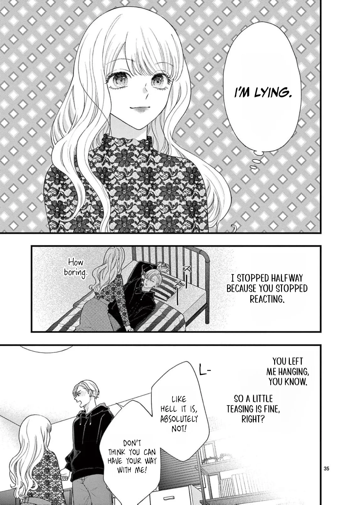 Narukawa-kun Doesn't Want to Be Made to Cry. Chapter 12 page 38