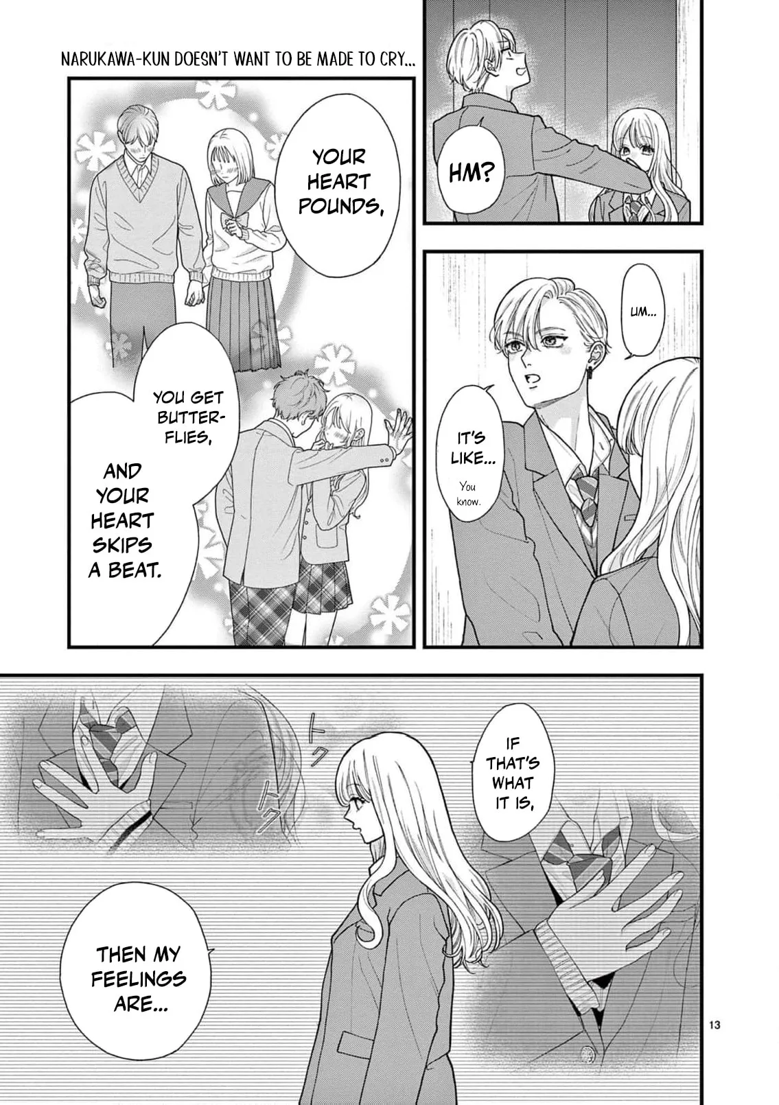 Narukawa-kun Doesn't Want to Be Made to Cry. Chapter 20 page 17