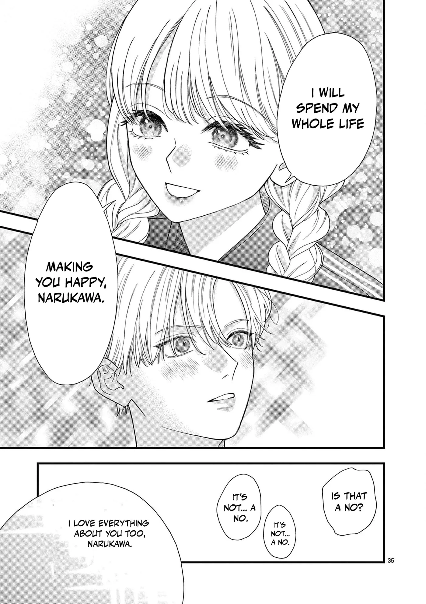 Narukawa-kun Doesn't Want to Be Made to Cry. Chapter 26 page 37