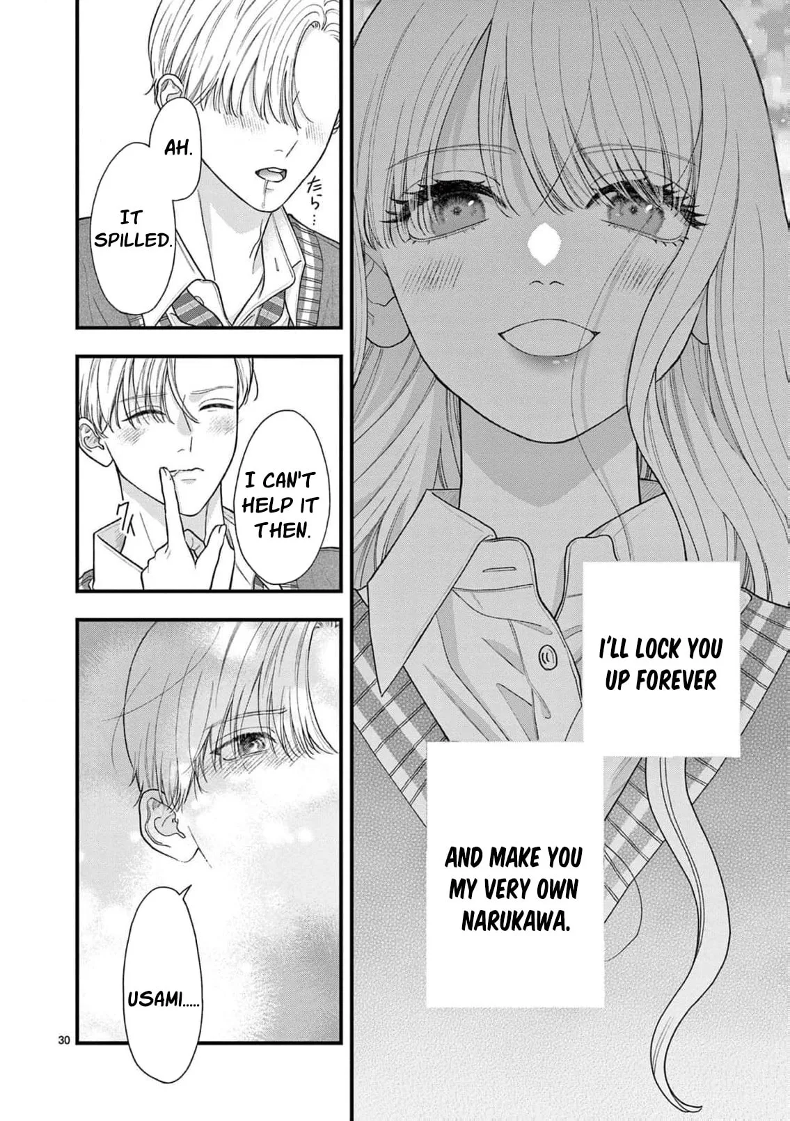 Narukawa-kun Doesn't Want to Be Made to Cry. Chapter 28 page 33