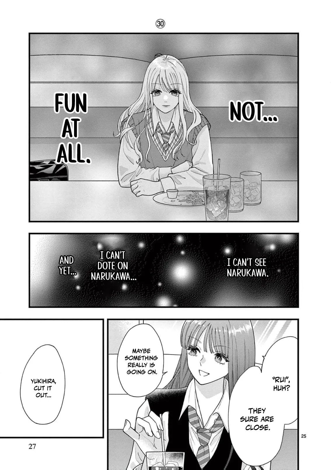 Narukawa-kun Doesn't Want to Be Made to Cry. Chapter 30 page 28