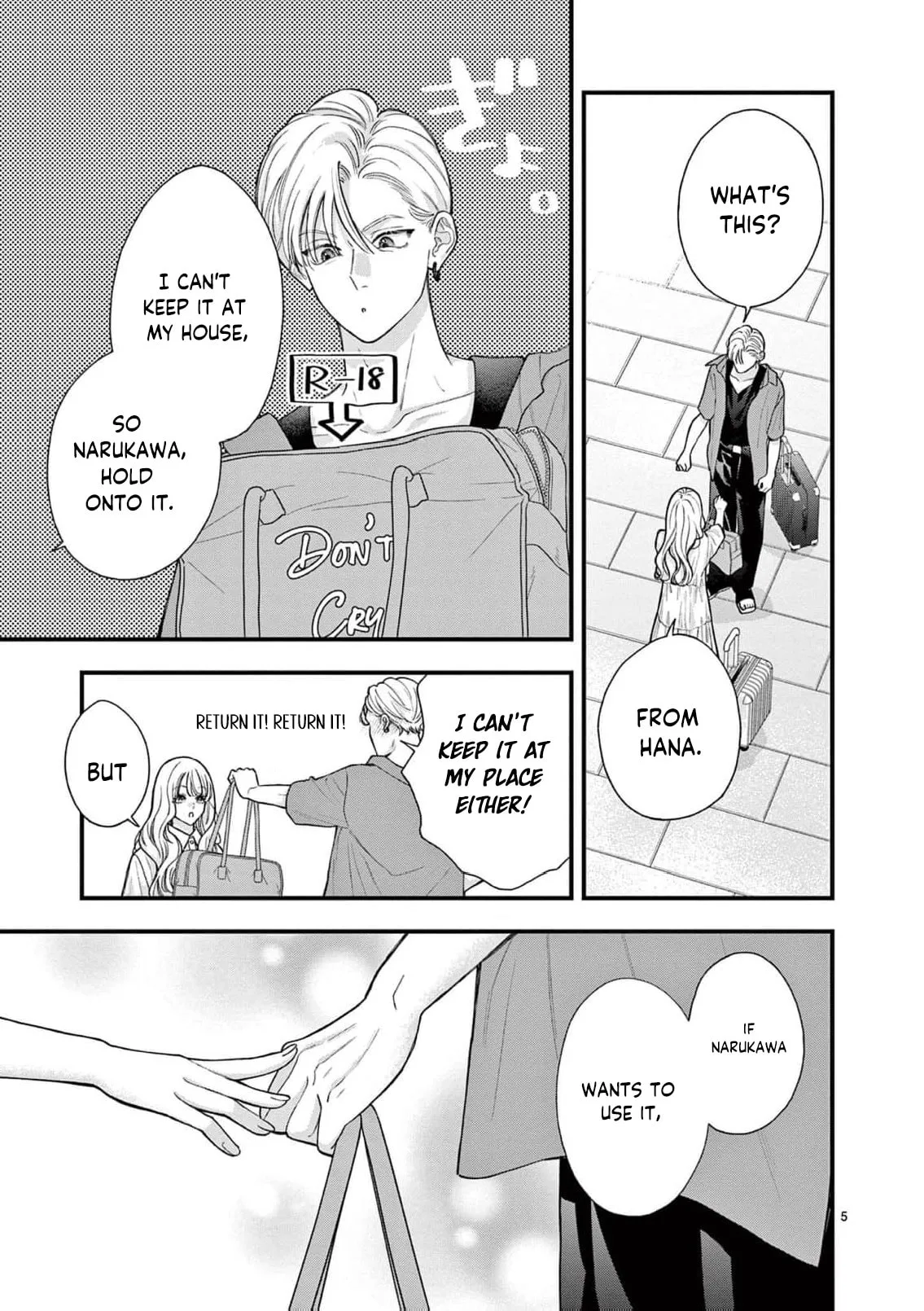 Narukawa-kun Doesn't Want to Be Made to Cry. Chapter 35 page 8