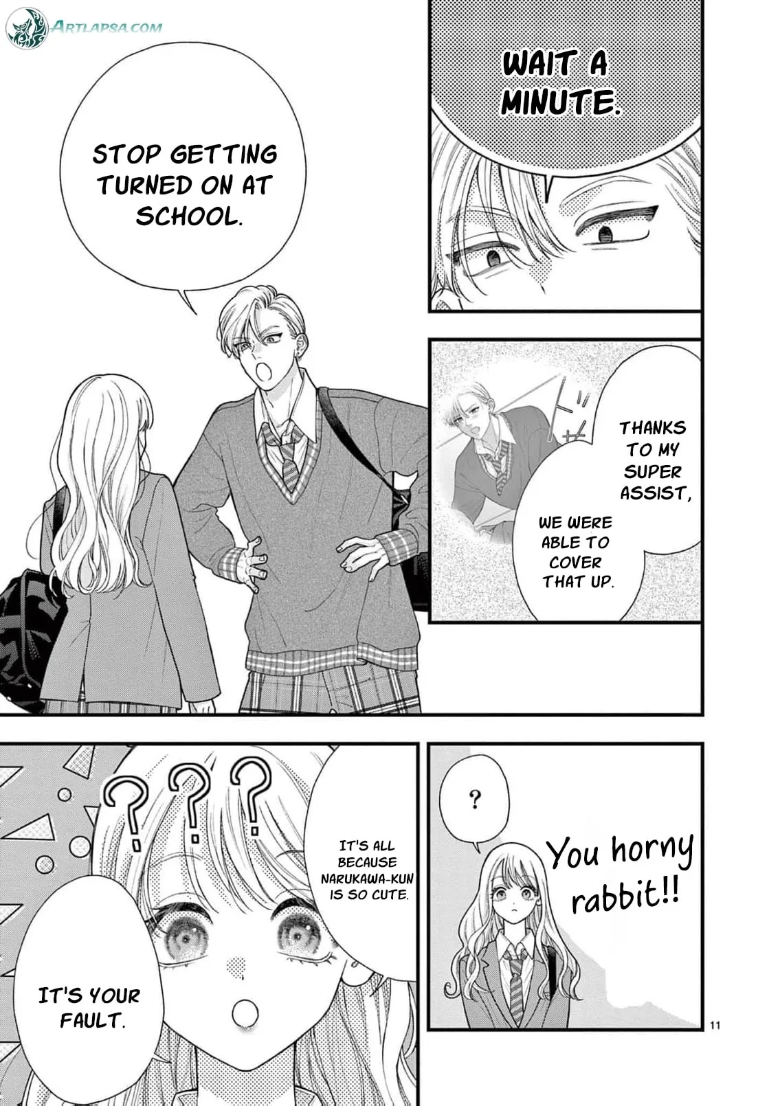 Narukawa-kun Doesn't Want to Be Made to Cry. Chapter 37 page 18