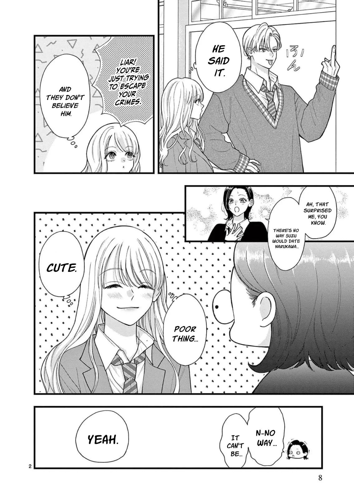 Narukawa-kun Doesn't Want to Be Made to Cry. Chapter 37 page 9