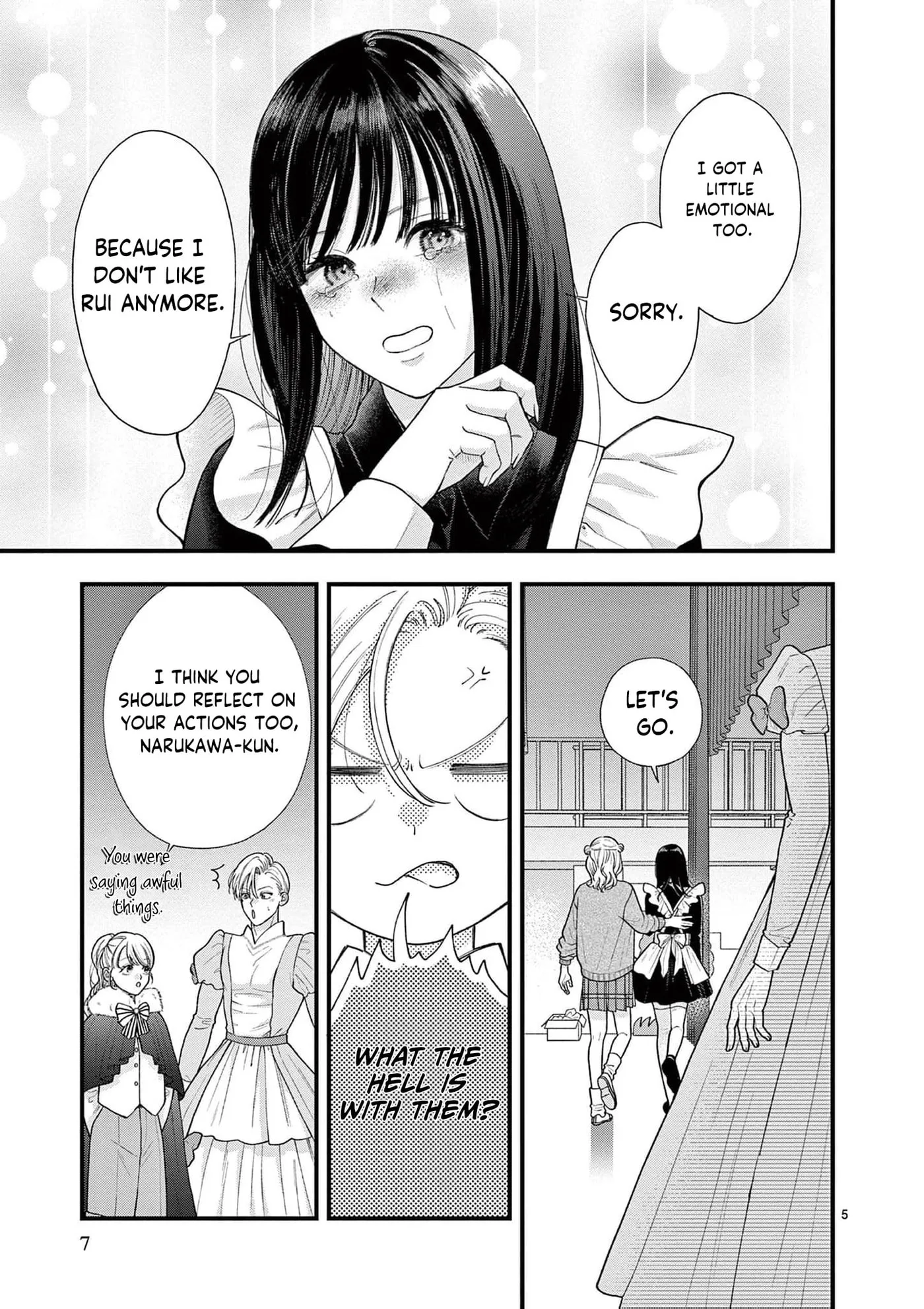 Narukawa-kun Doesn't Want to Be Made to Cry. Chapter 38 page 8
