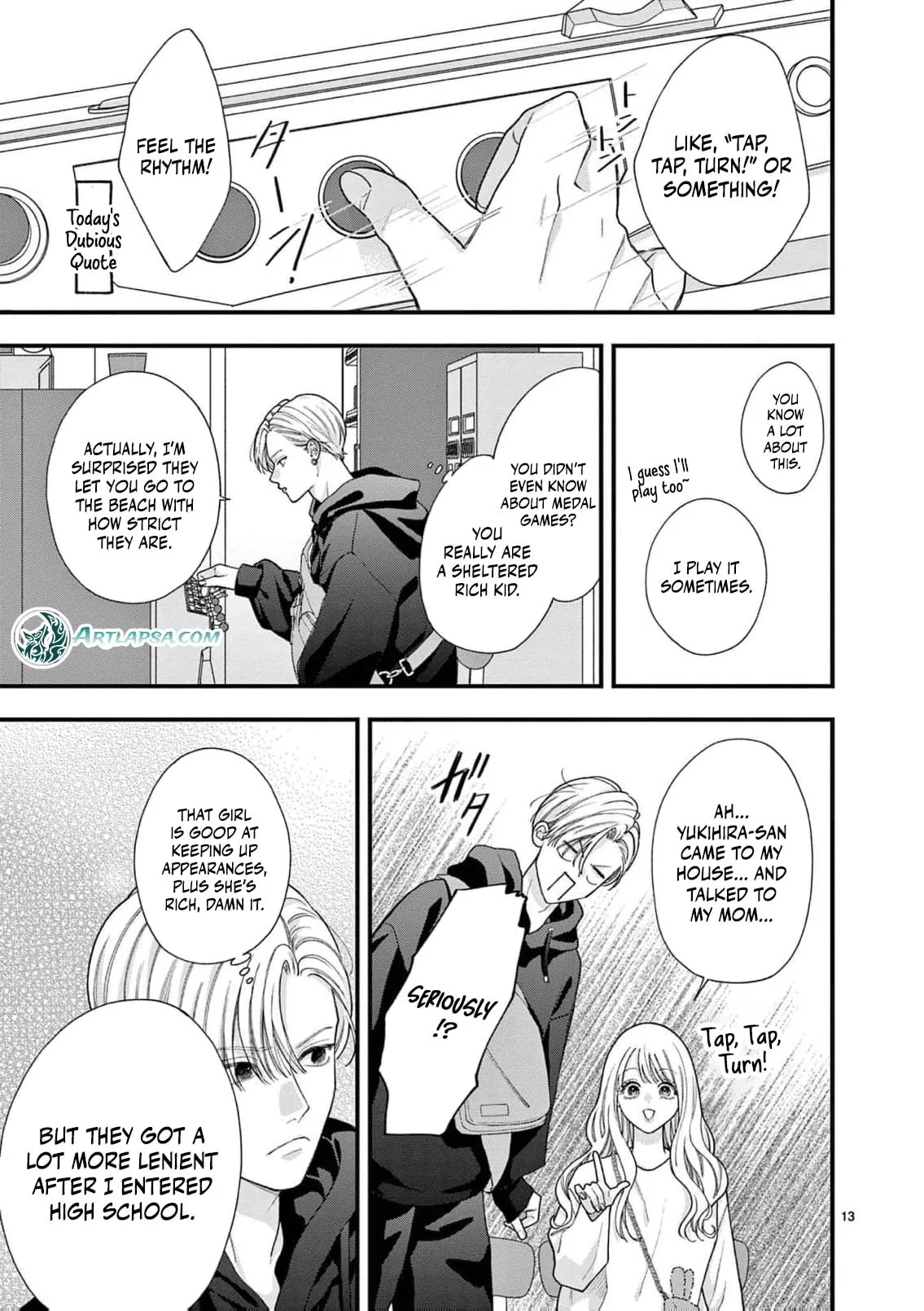 Narukawa-kun Doesn't Want to Be Made to Cry. Chapter 39 page 16