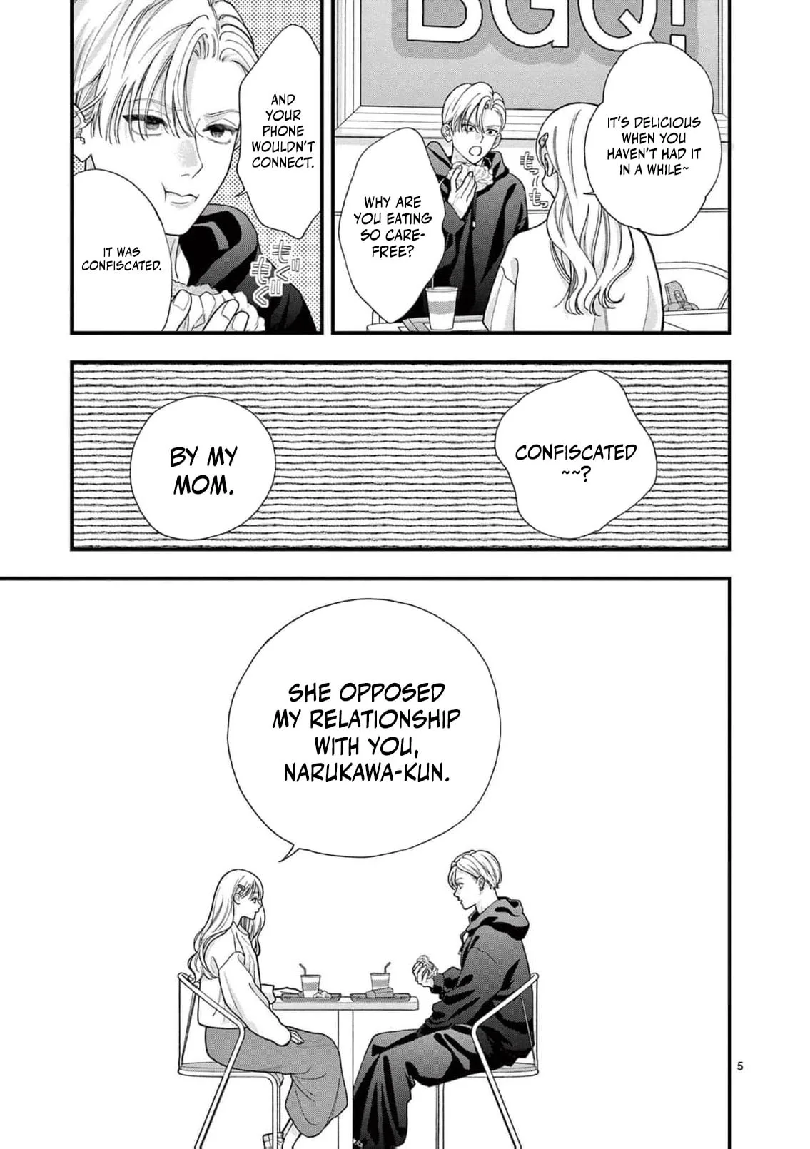 Narukawa-kun Doesn't Want to Be Made to Cry. Chapter 39 page 8