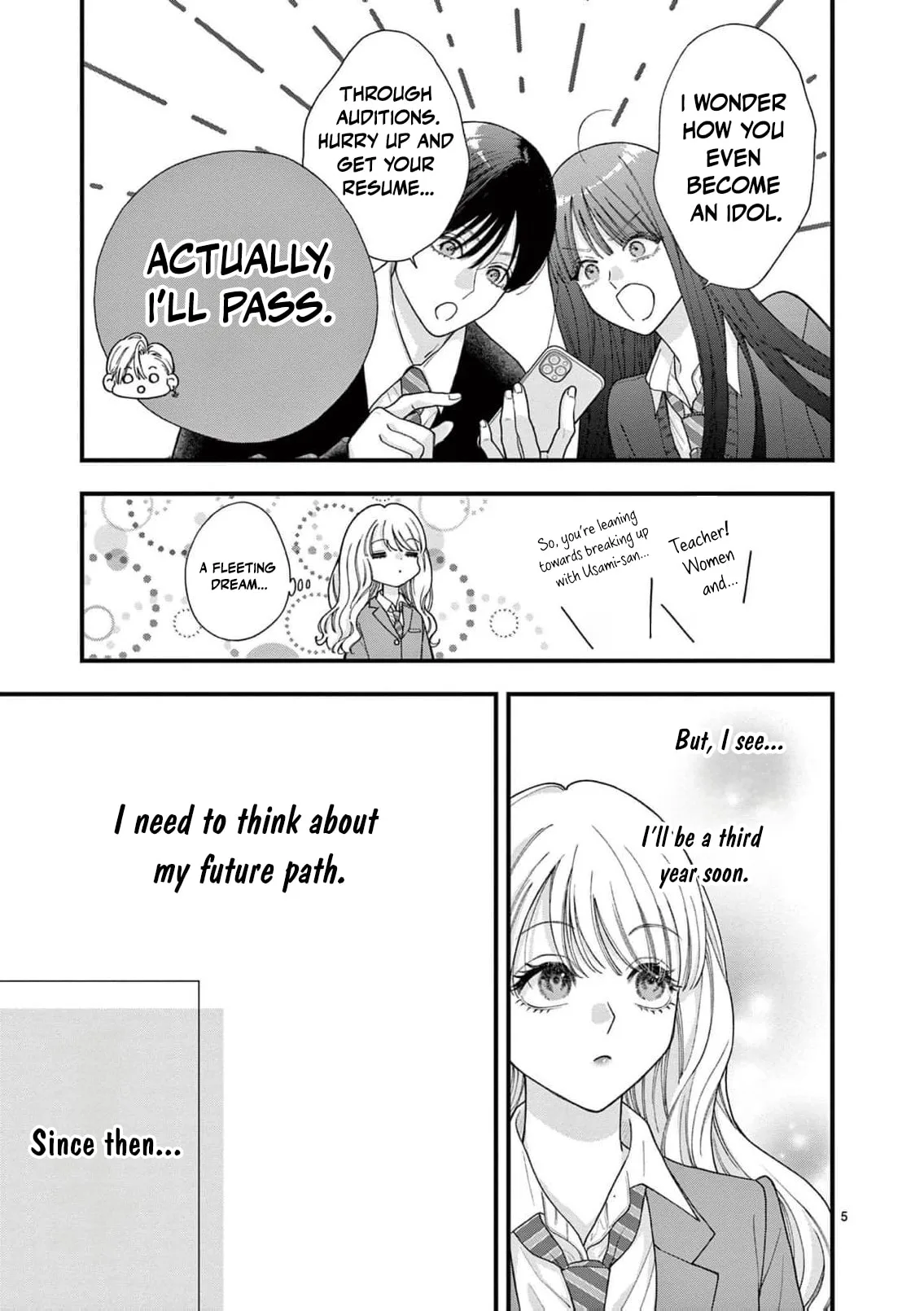Narukawa-kun Doesn't Want to Be Made to Cry. Chapter 40 page 7