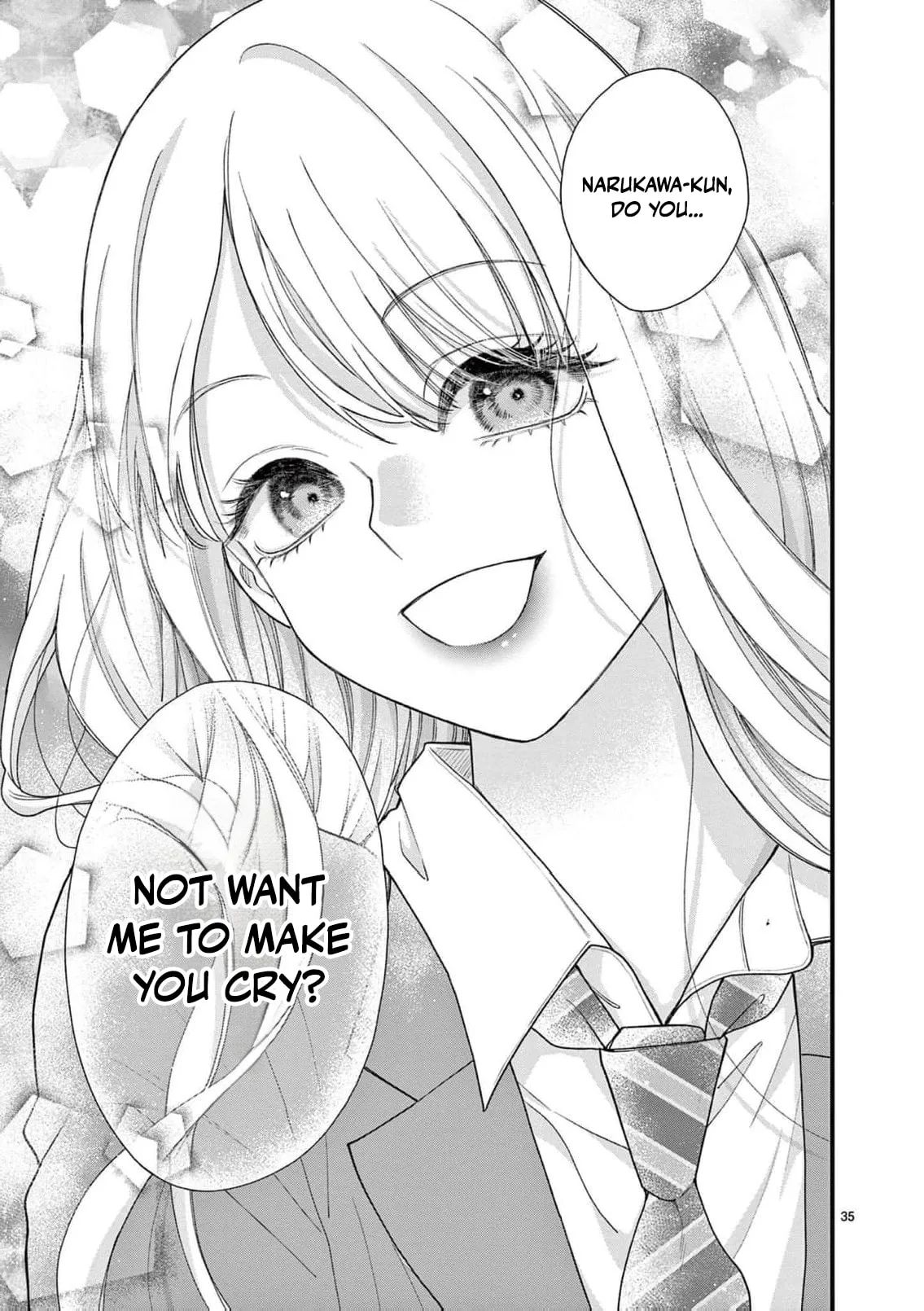 Narukawa-kun Doesn't Want to Be Made to Cry. Chapter 40 page 35