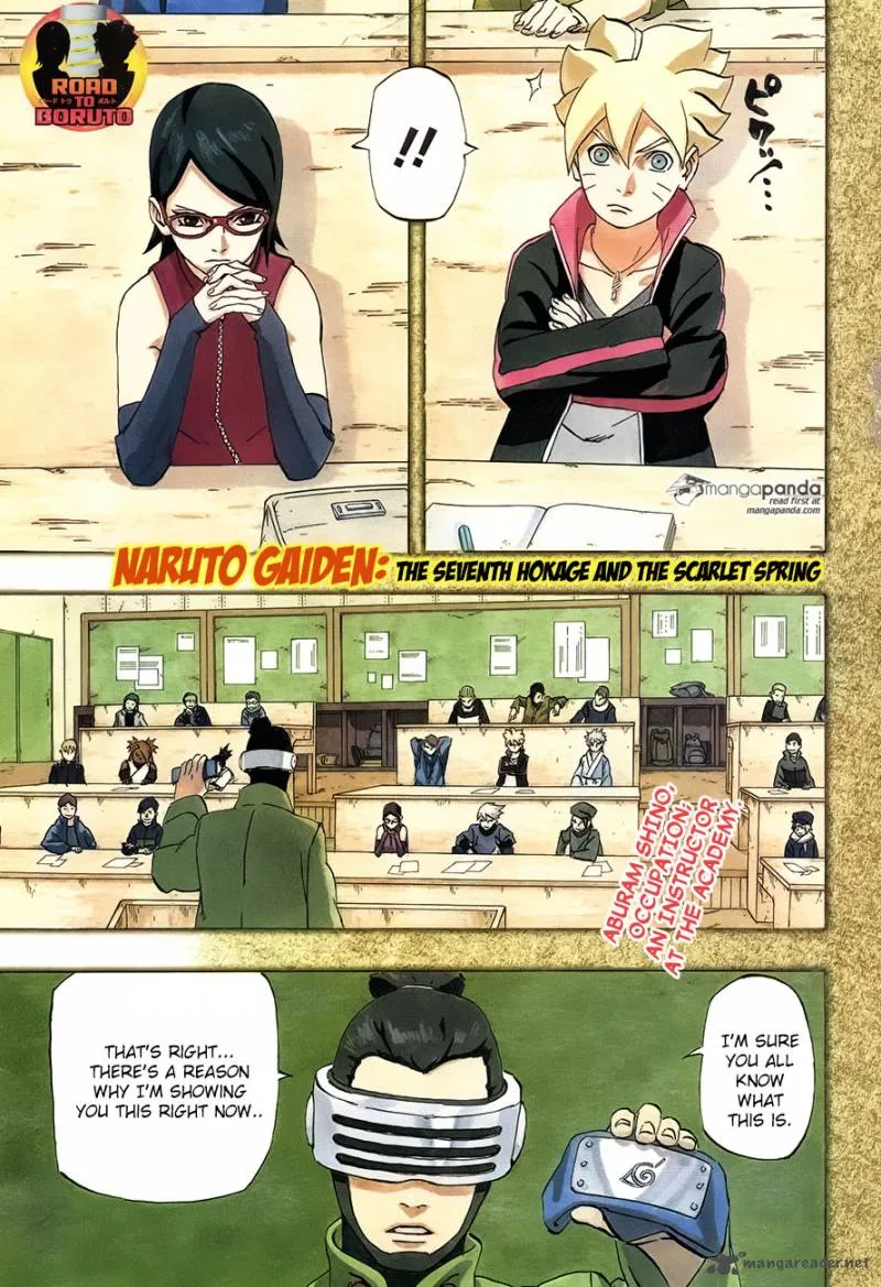 Naruto Gaiden: The Seventh Hokage Chapter 1 page 1