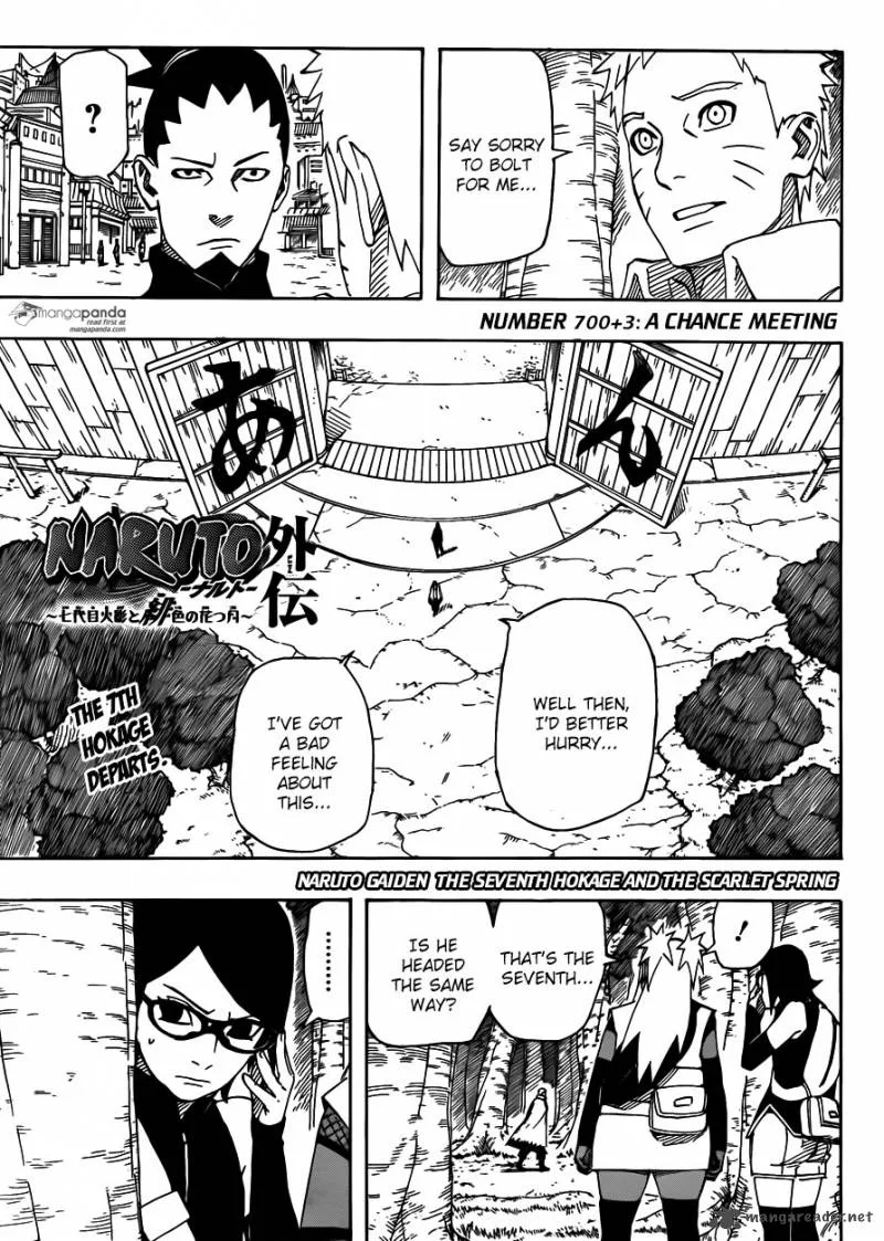 Naruto Gaiden: The Seventh Hokage Chapter 3 page 1