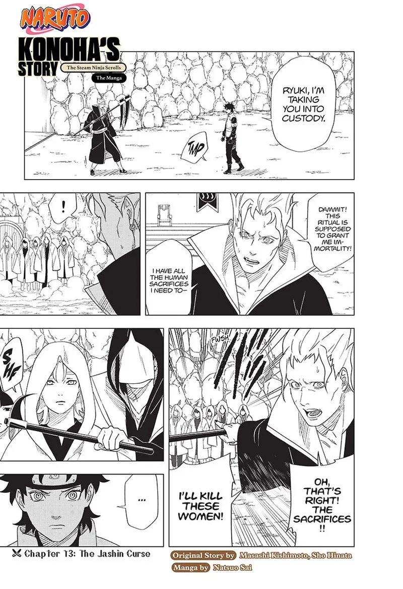 Naruto: Konoha Shinden: Steam Ninja Scrolls Chapter 13 page 1
