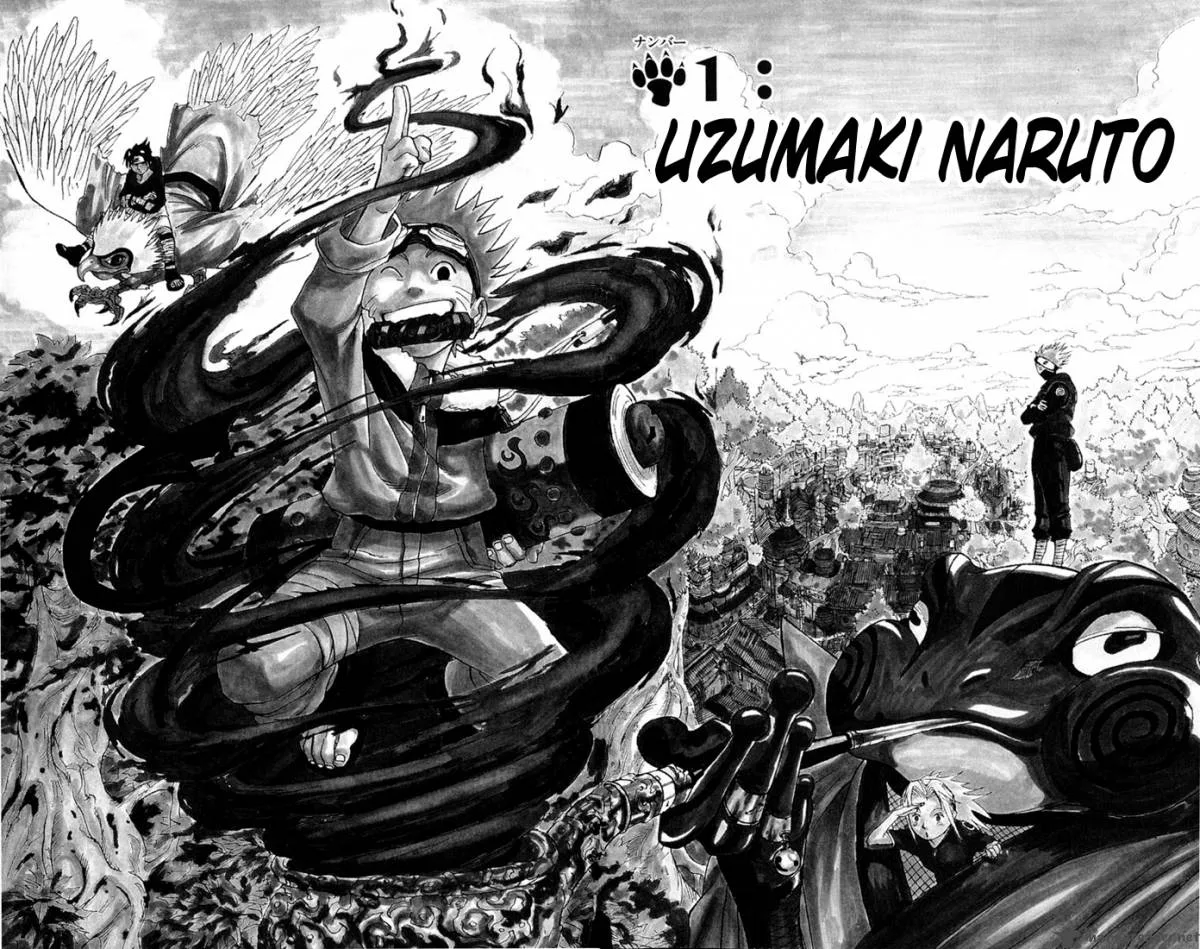 Naruto Chapter 1 page 3