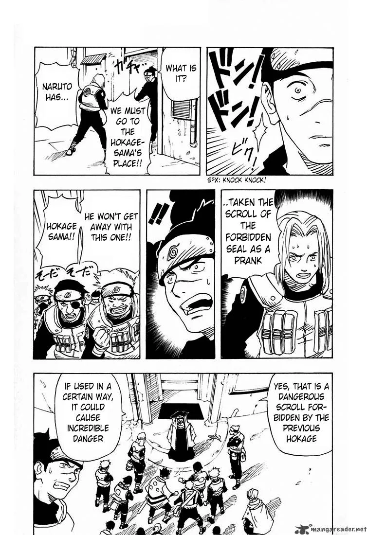 Naruto Chapter 1 page 22