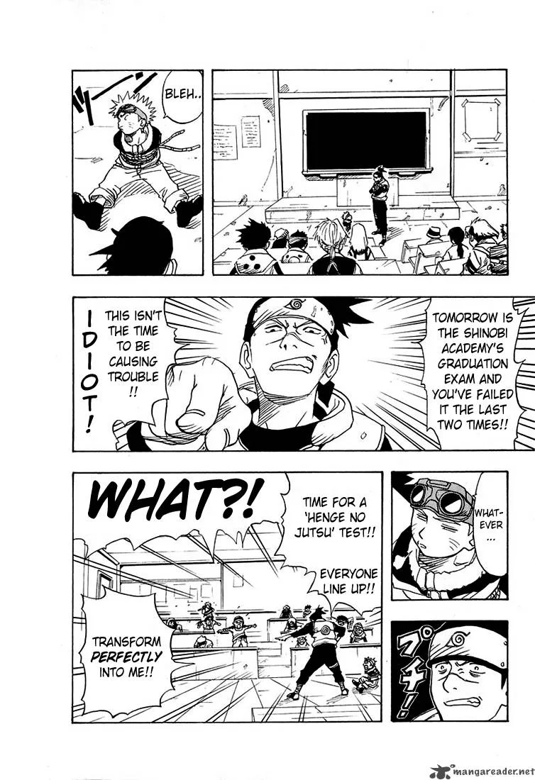 Naruto Chapter 1 page 7