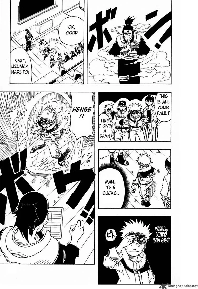 Naruto Chapter 1 page 8