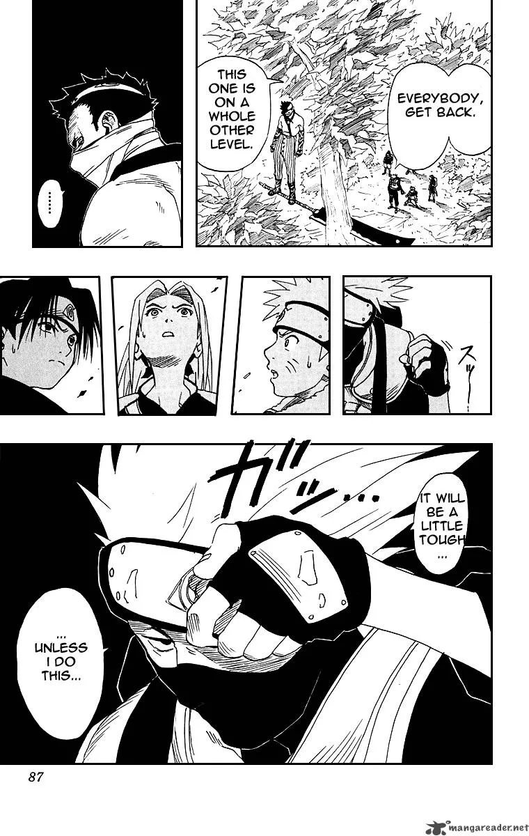 Naruto Chapter 11 page 19