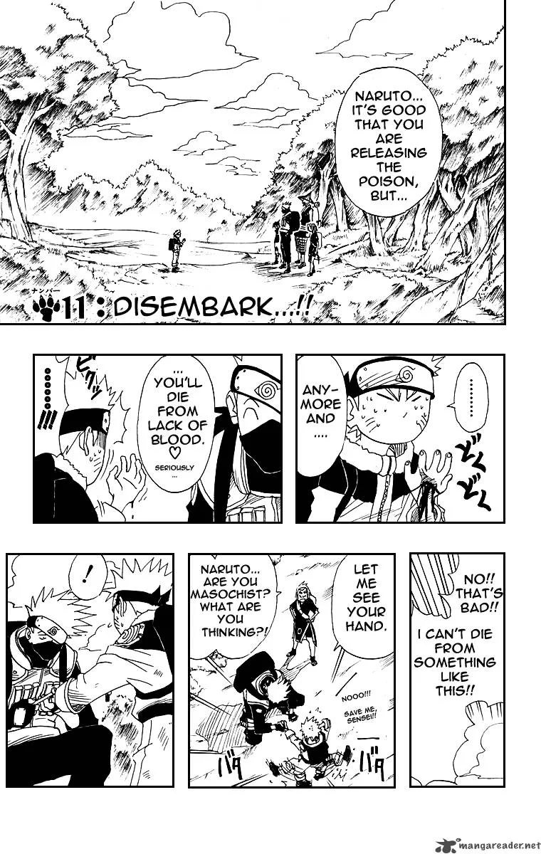 Naruto Chapter 11 page 1
