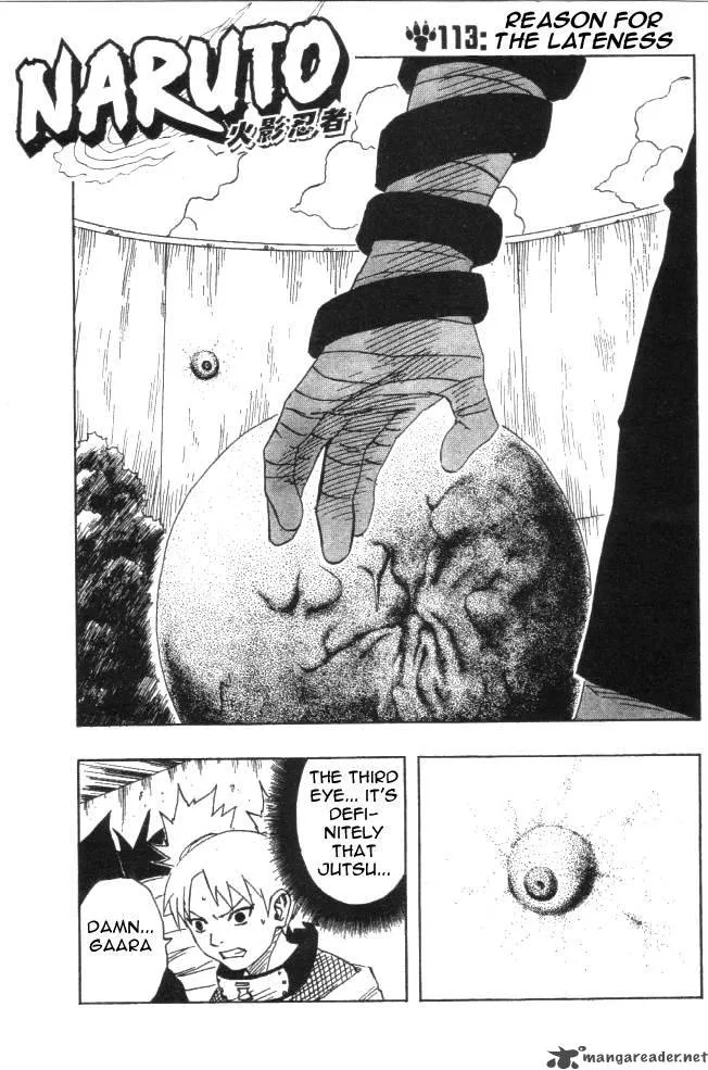 Naruto Chapter 113 page 1