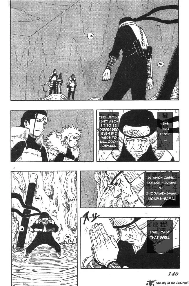 Naruto Chapter 121 page 2