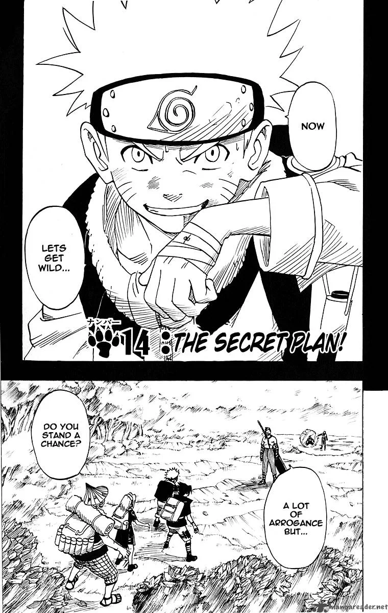 Naruto Chapter 14 page 1