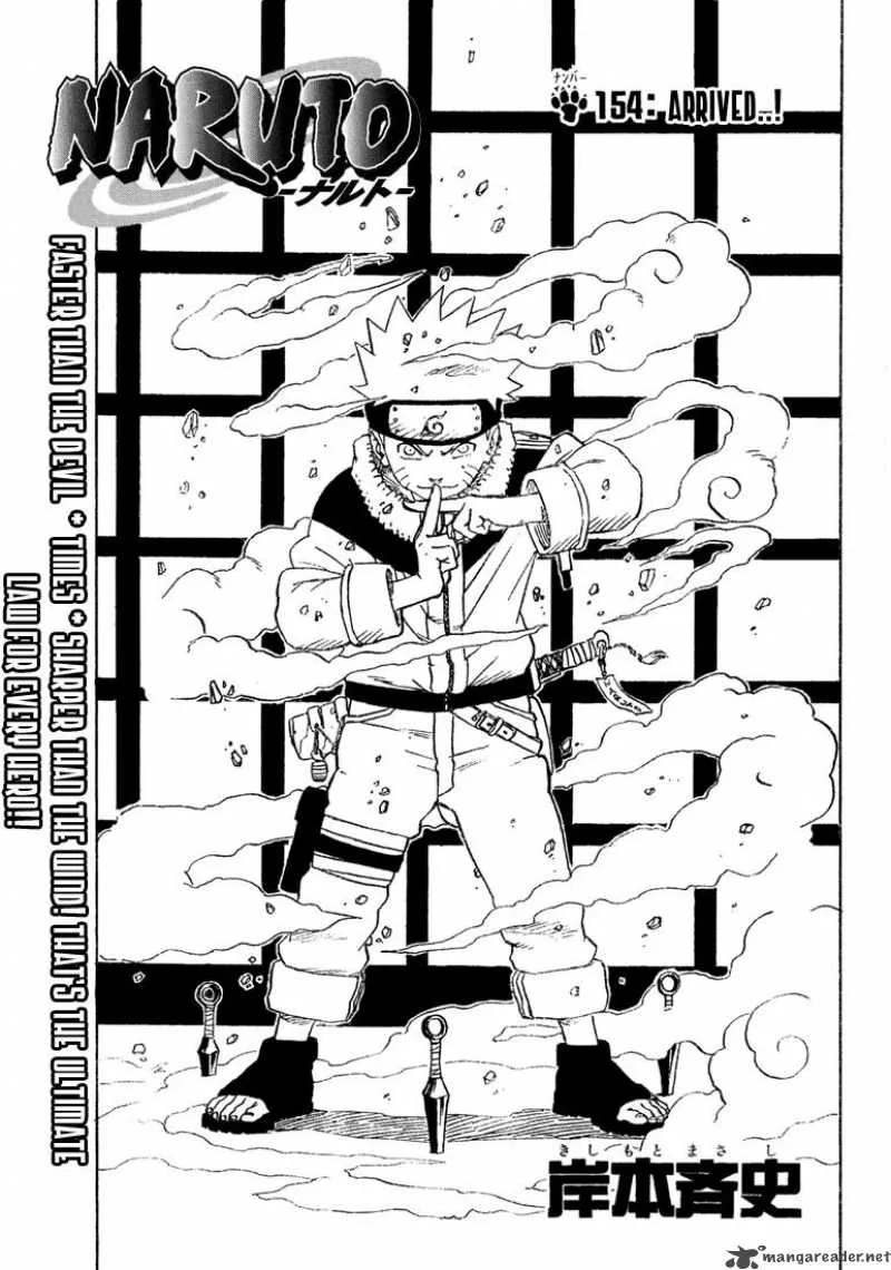 Naruto Chapter 154 page 1
