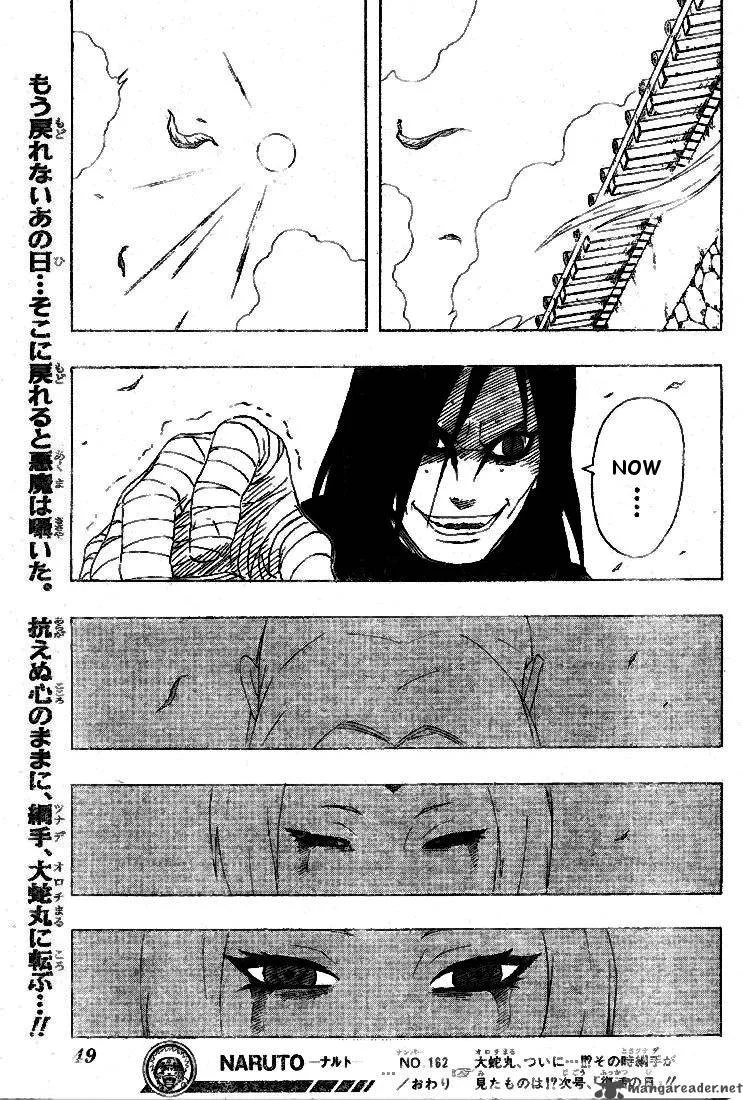 Naruto Chapter 162 page 19