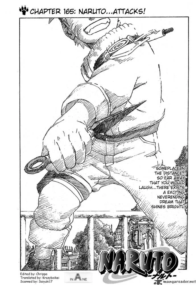 Naruto Chapter 165 page 1
