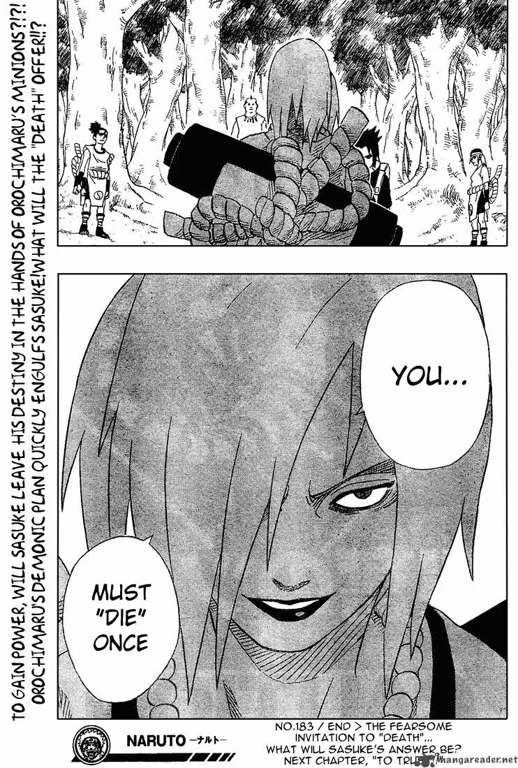 Naruto Chapter 183 page 19